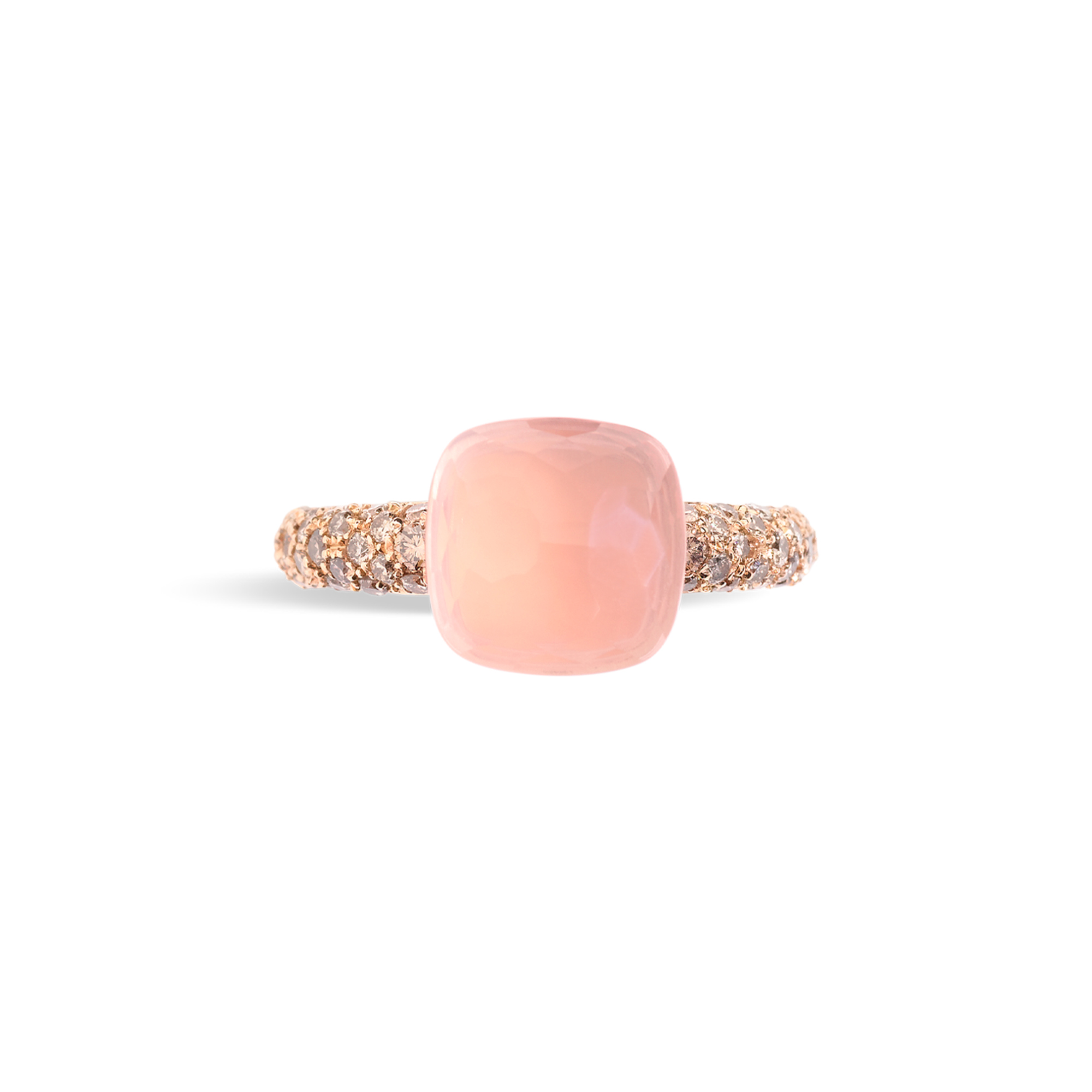 Pomellato Nudo Rosenquarz Classic Ring (Ref: PAC0040O7000BRCQR)