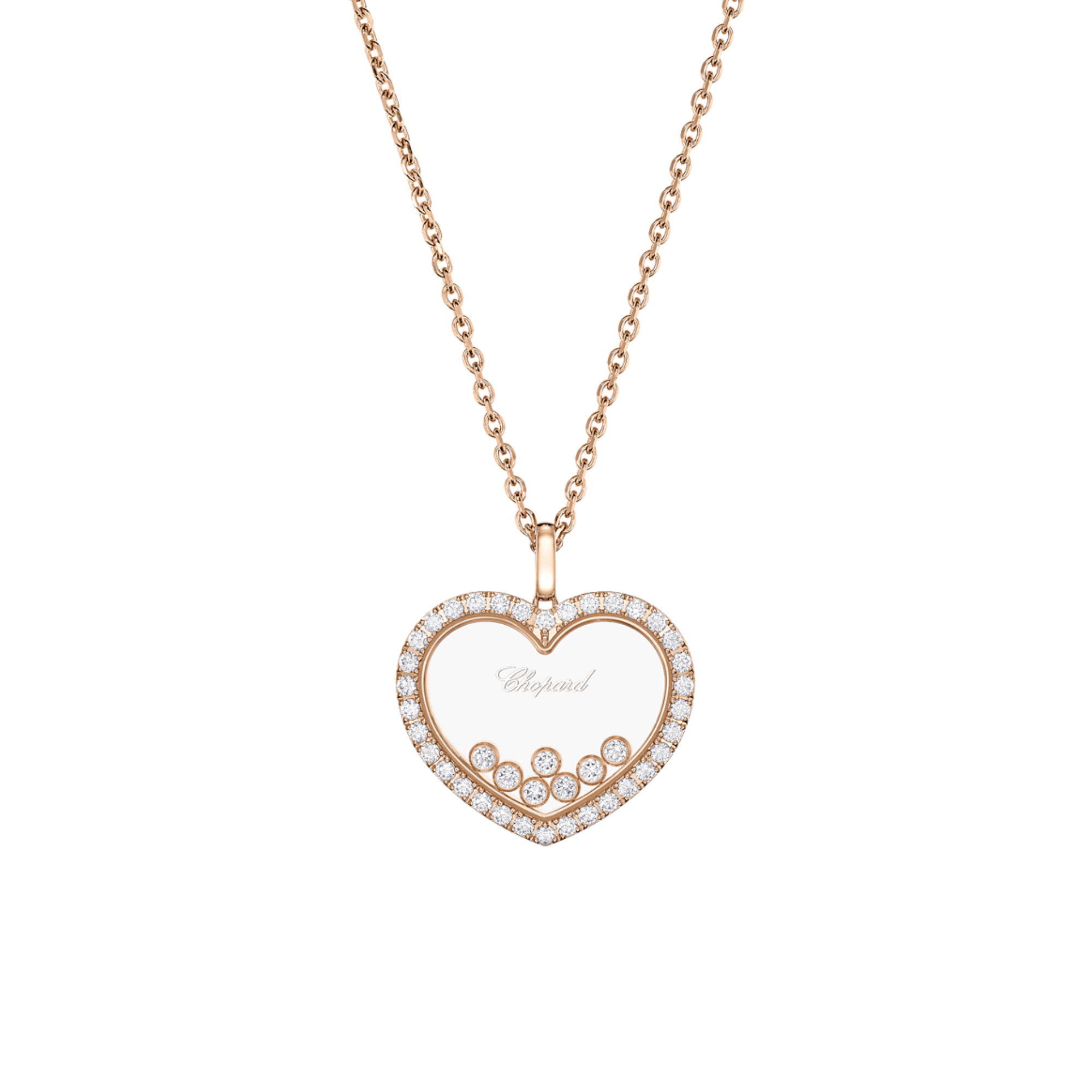 Chopard Happy Diamonds Icons Anhänger mit Halskette (Ref: 79A194-5201)