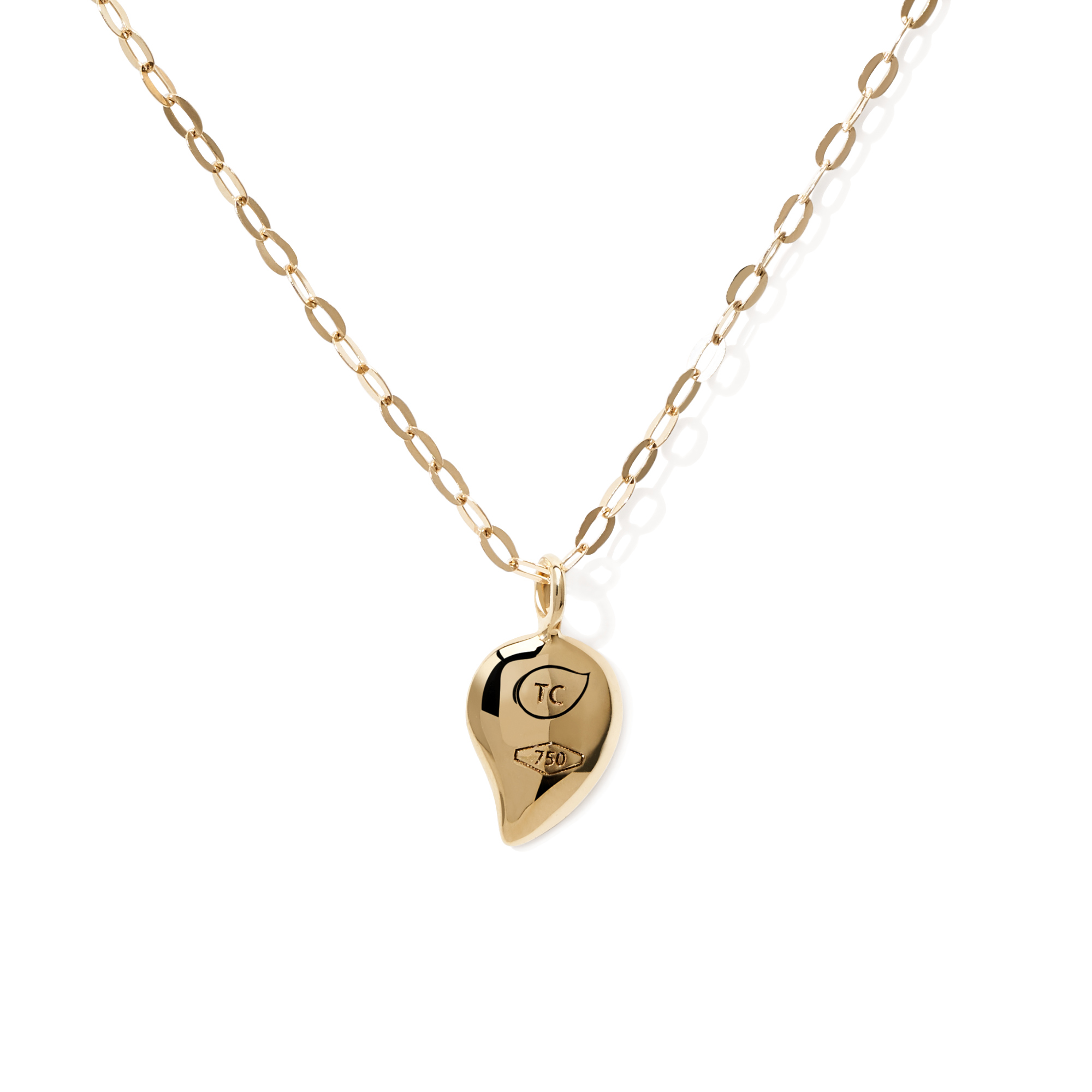 Tamara Comolli SPARKLE Kette mit DiamantPavé  (Ref: C-Spa-1-Dr-p-yg-45)