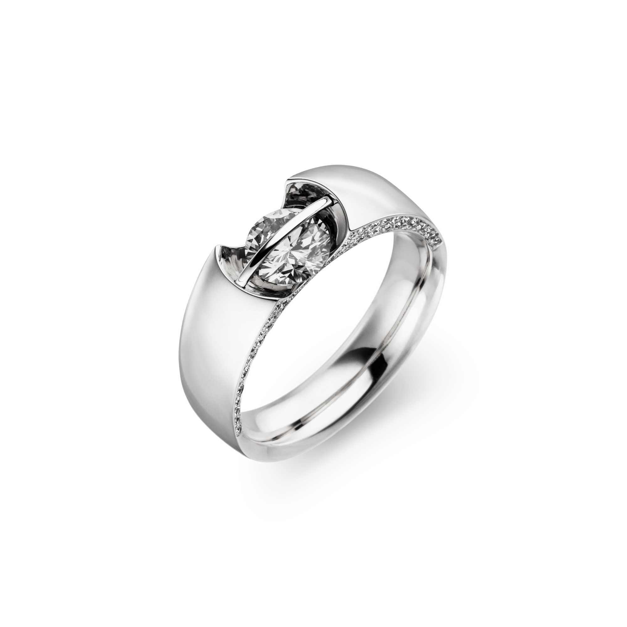 Schaffrath LIBERTÉ Diamantring (Ref: 218_L1090_50_WW)