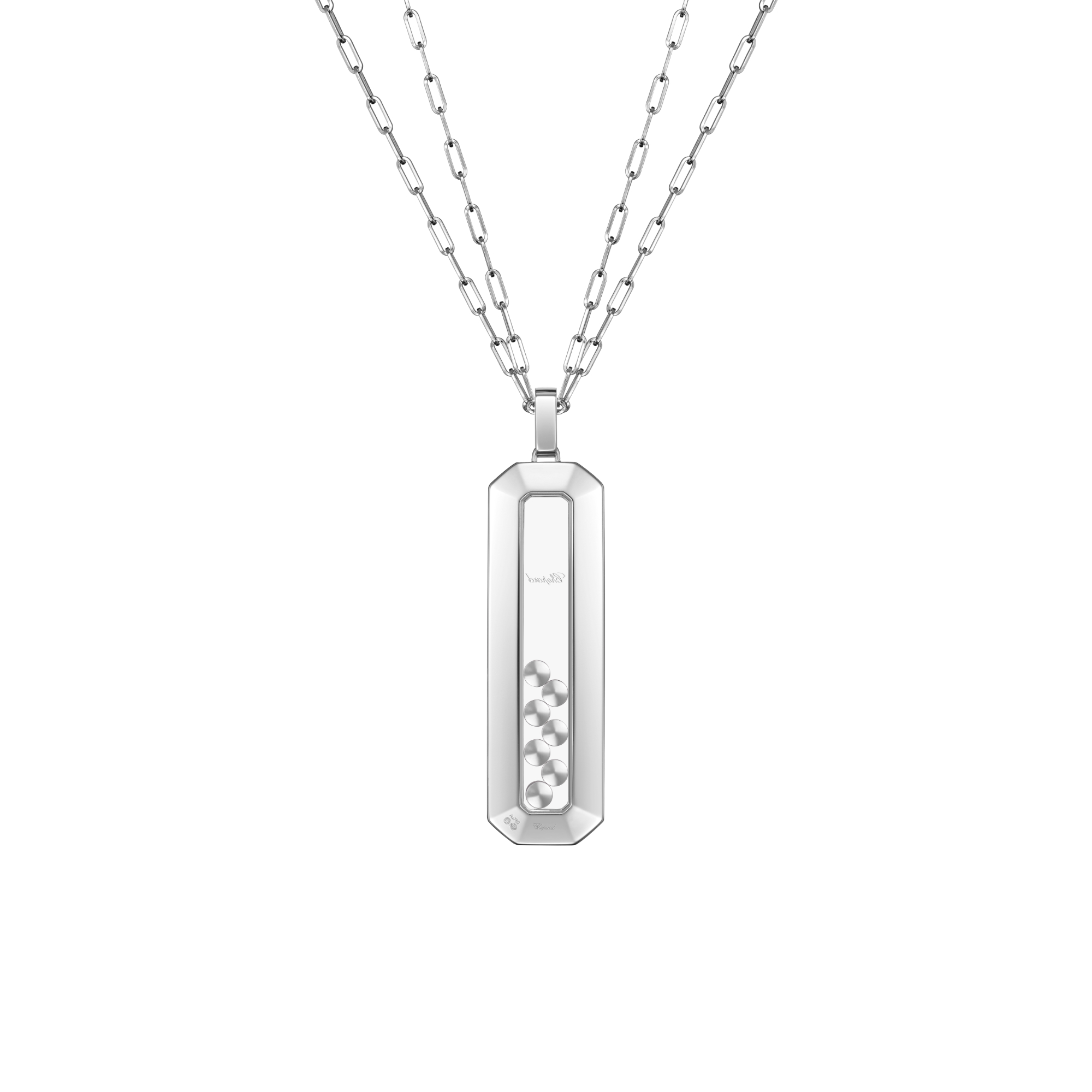 Chopard Happy Diamonds Icons Joaillerie Anhänger mit Halskette (Ref: 79A209-1001)