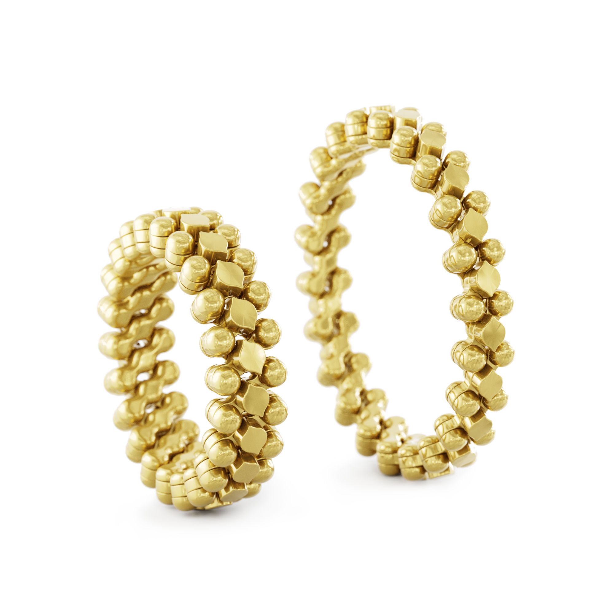 Serafino Consoli Brevetto Multi-Size Ring (Ref: RMS 3N2 YG)