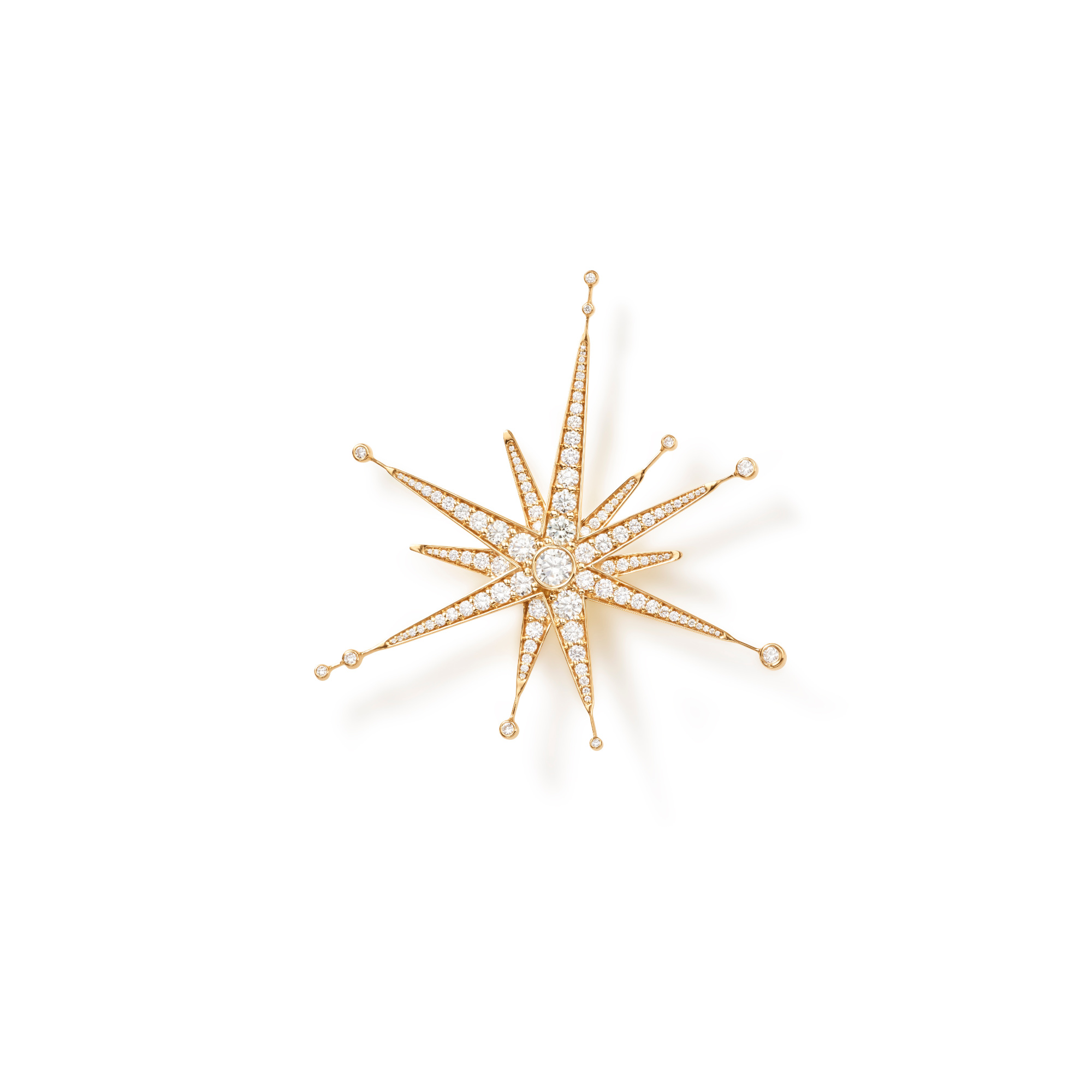 Ole Lynggaard Copenhagen Funky Stars Brosche klein (Ref: A3272-401)