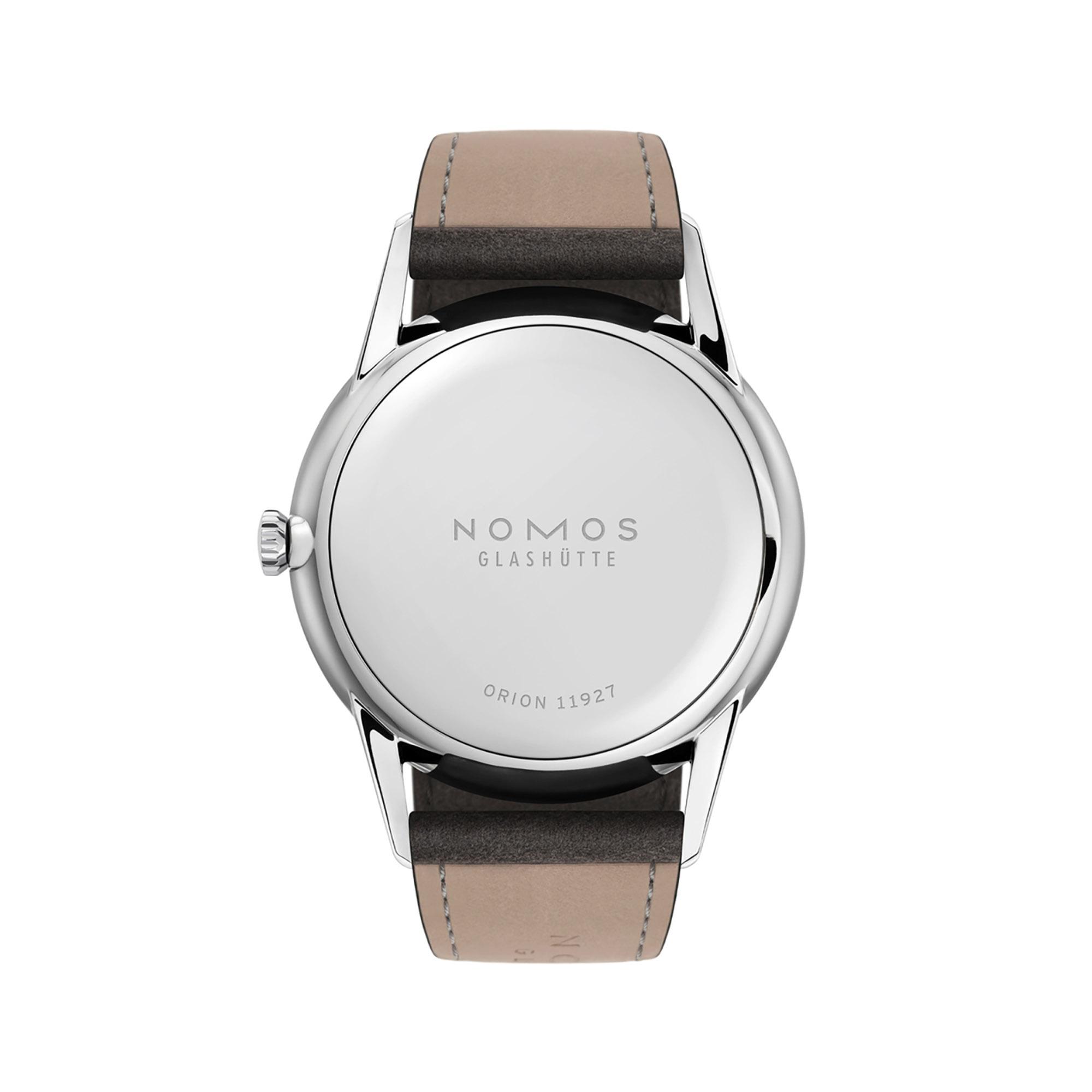 NOMOS Glashütte Orion 38 silber (Ref: 378)