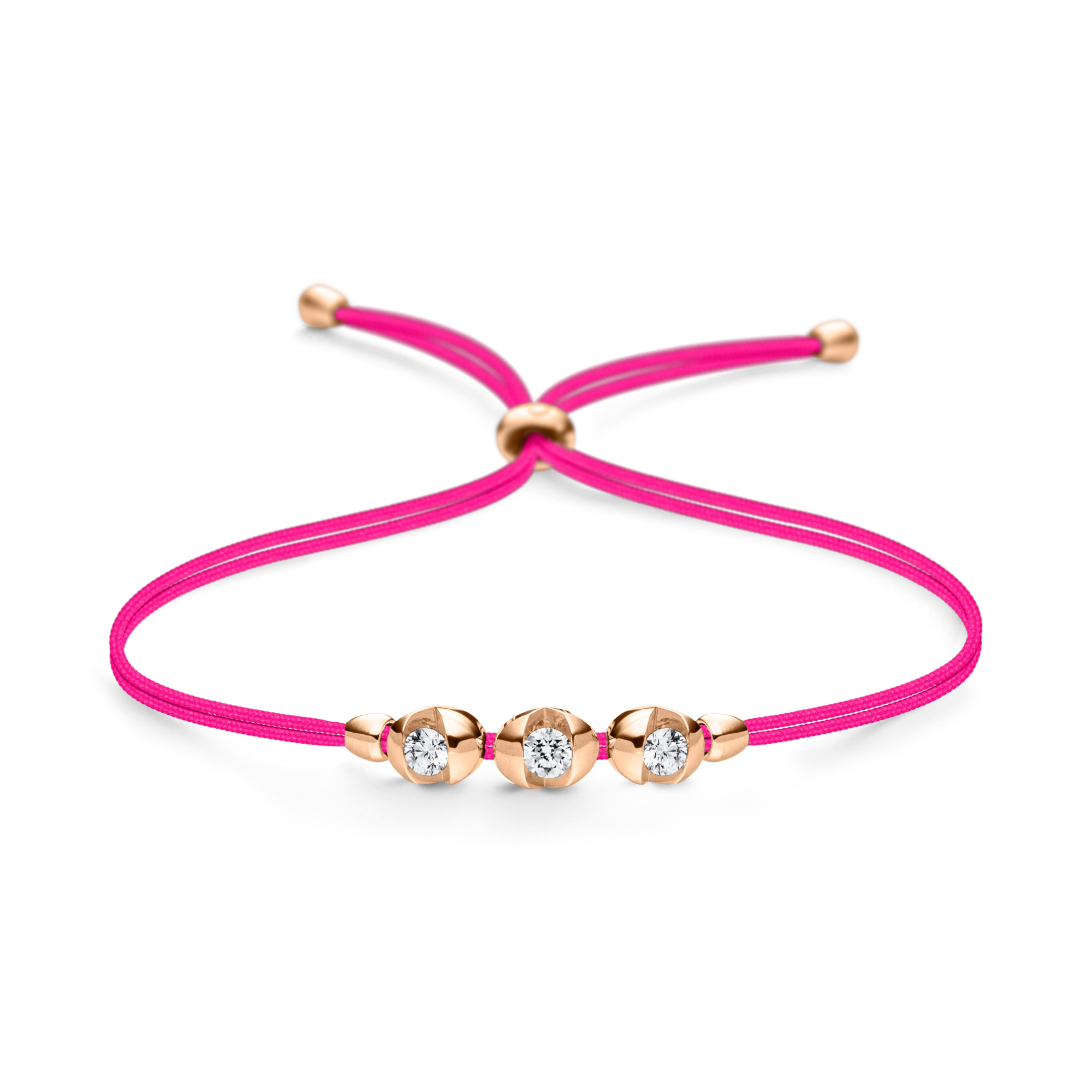 Schaffrath COLORTAIRE Armband (Ref: CTR32_B_008_BR_2_09_HOTPINK_RW)