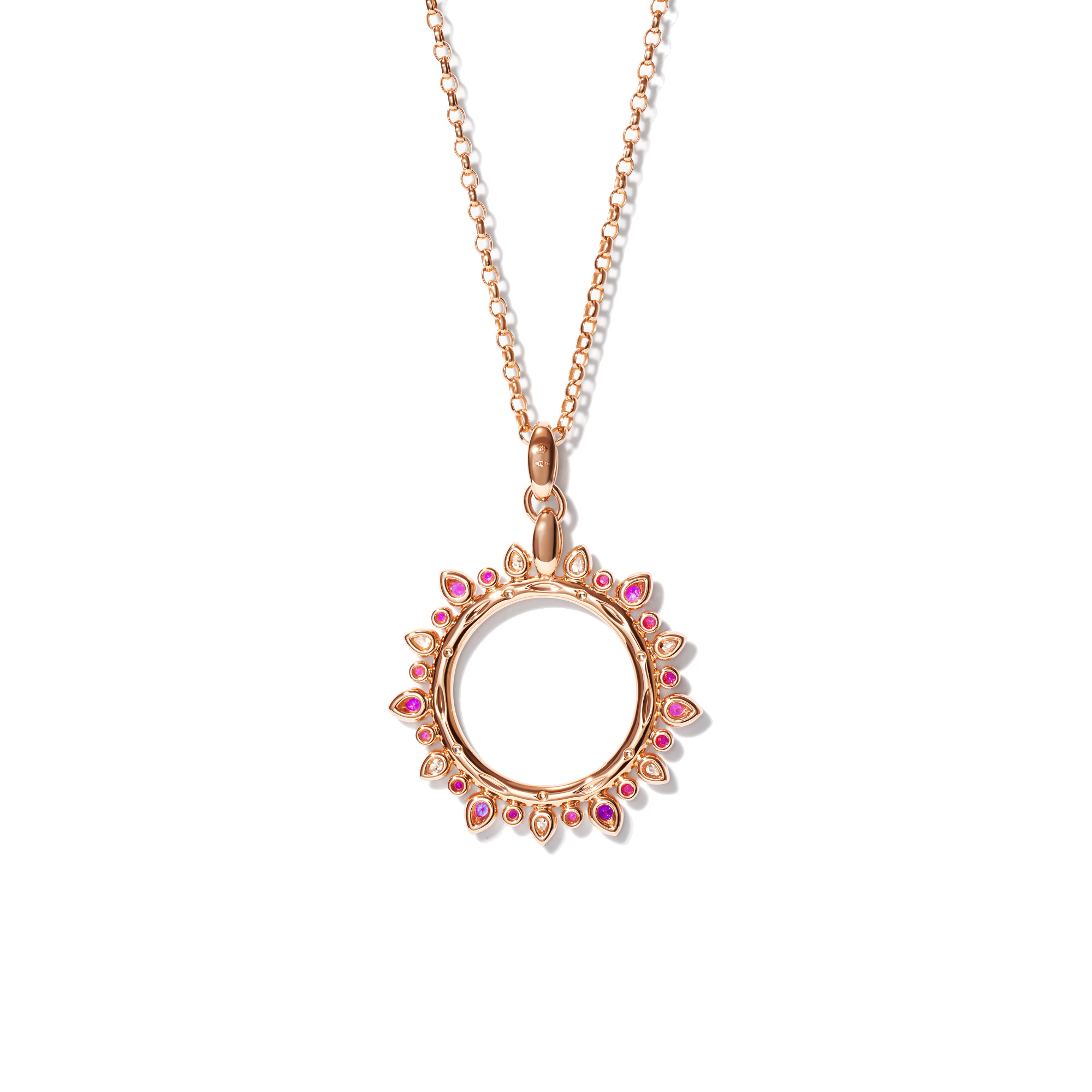 Tamara Comolli GYPSY Anhänger Sun 'Blush' large (Ref: P-Gyp-Blu-l-rg)