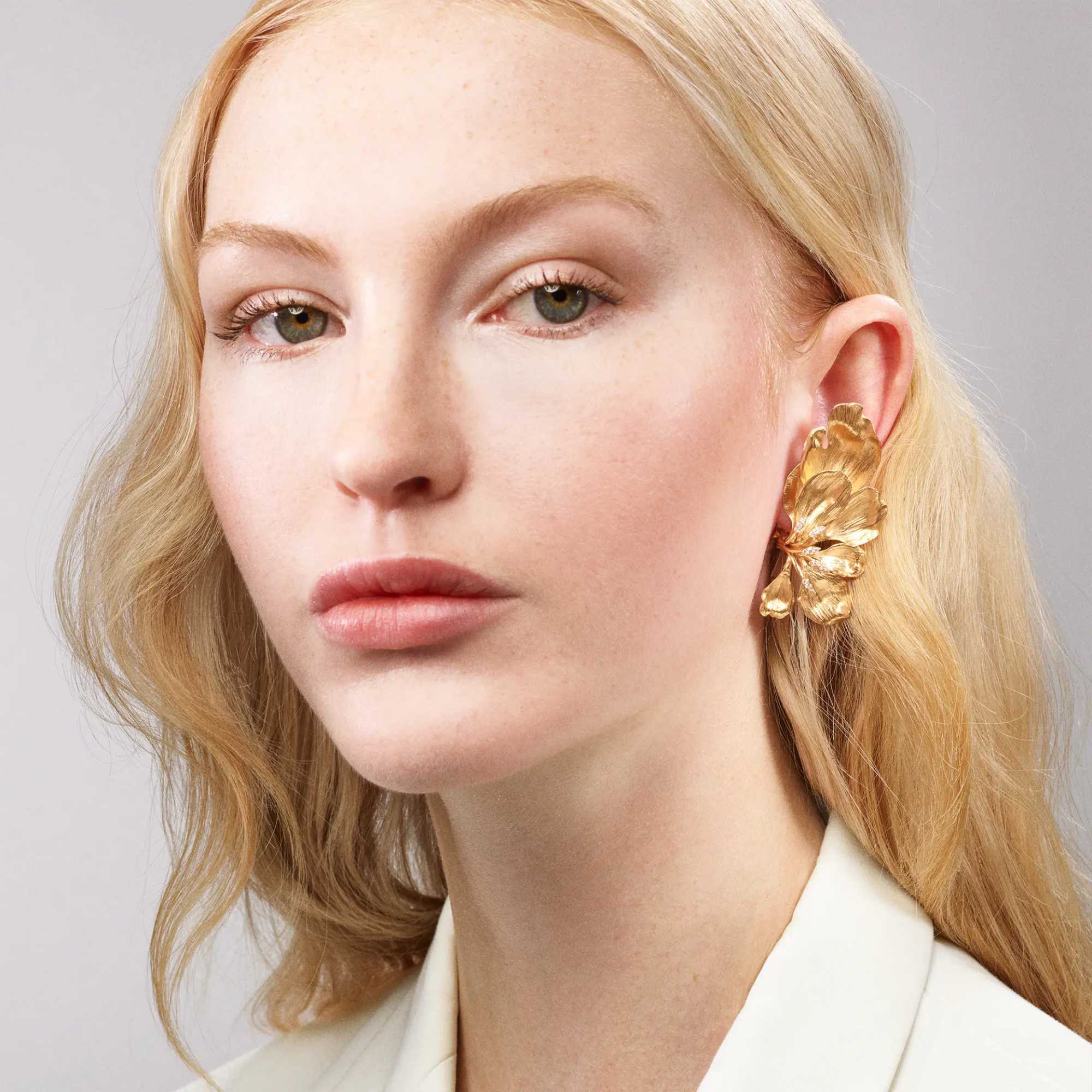 Ole Lynggaard Copenhagen Wild Rose Ohrclips (Ref: A3207-401)