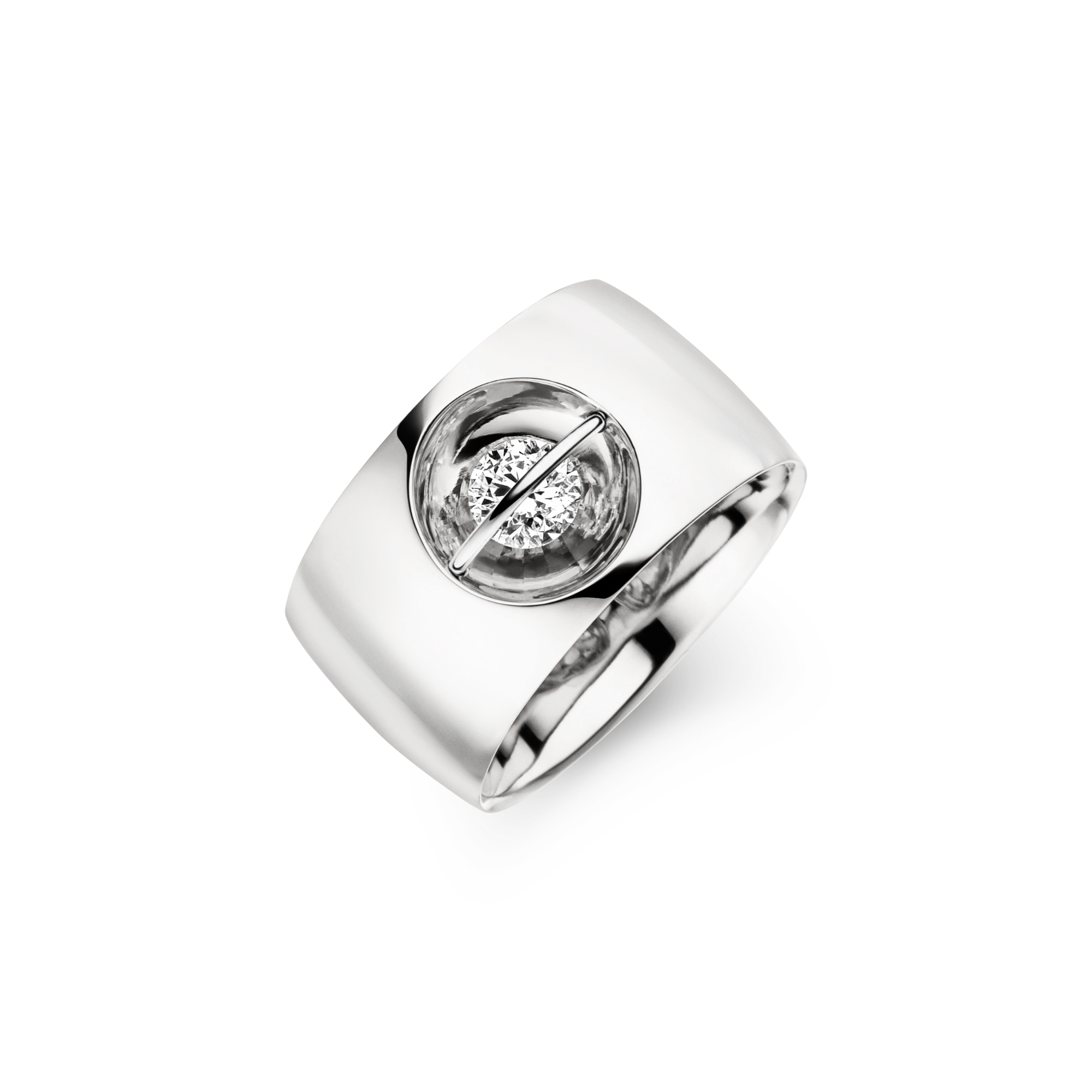 Schaffrath LIBERTÉ Diamantring (Ref: 218_L1063_40_WW)