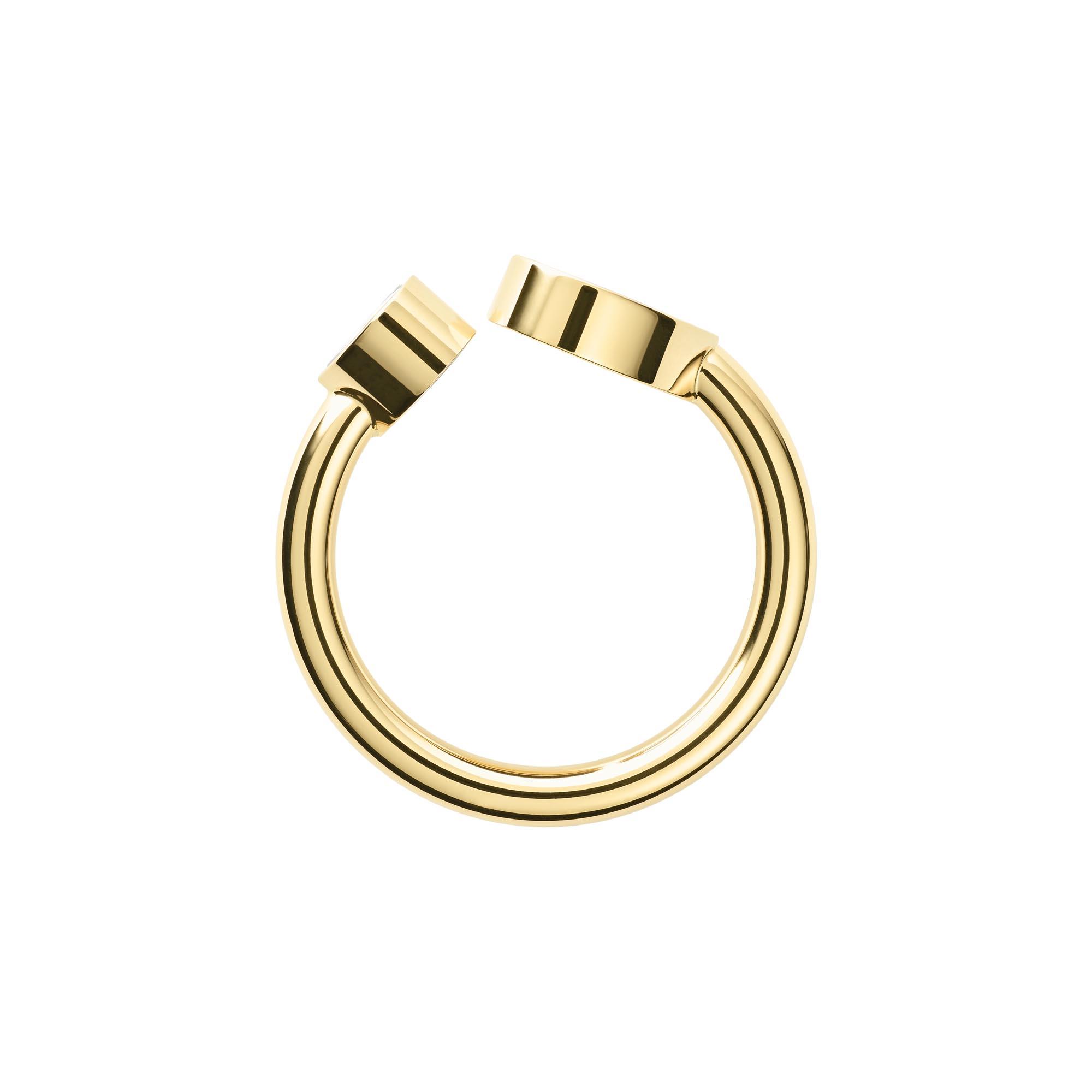 Chopard Happy Hearts Golden Hearts Ring (Ref: 82A107-0900)