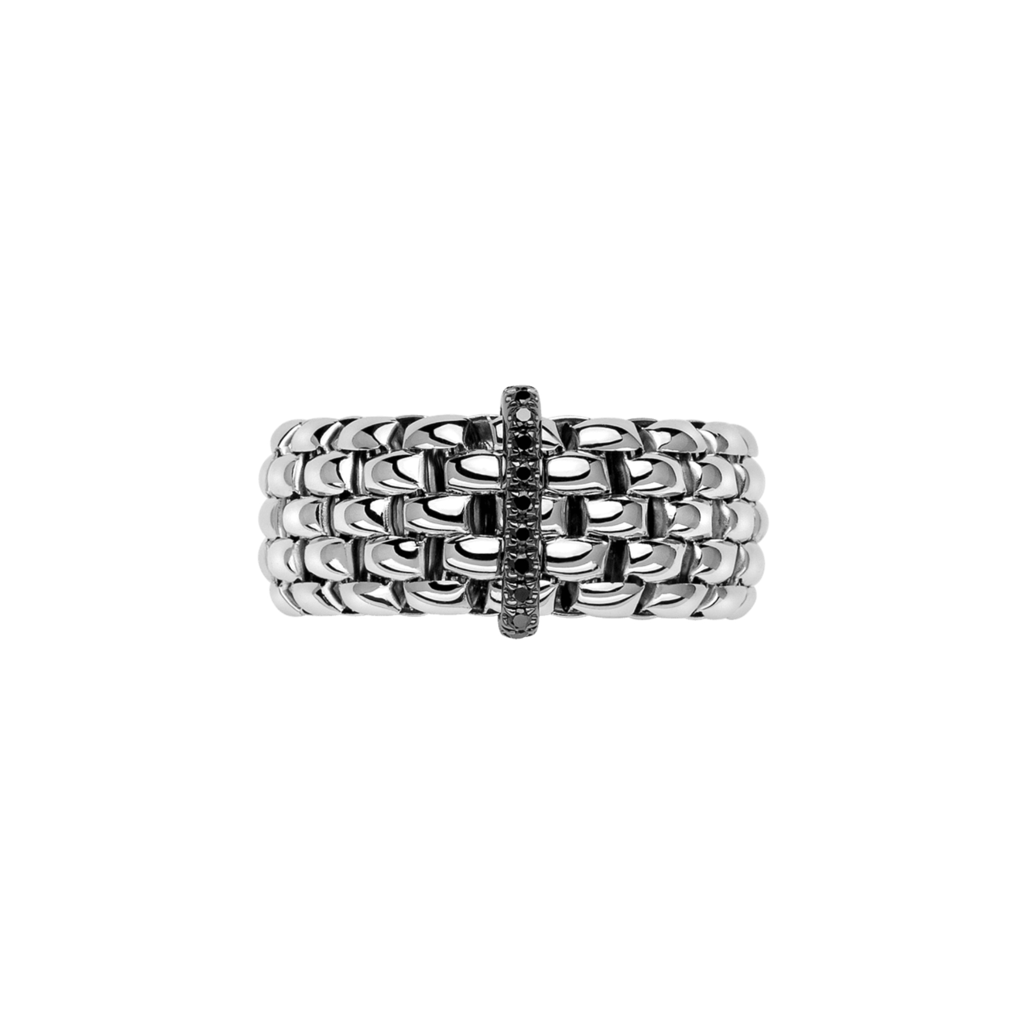 FOPE Panorama Flex'it Ring mit schwarzen Diamanten (Ref: 58604AX_BN_B_X1X_00S)