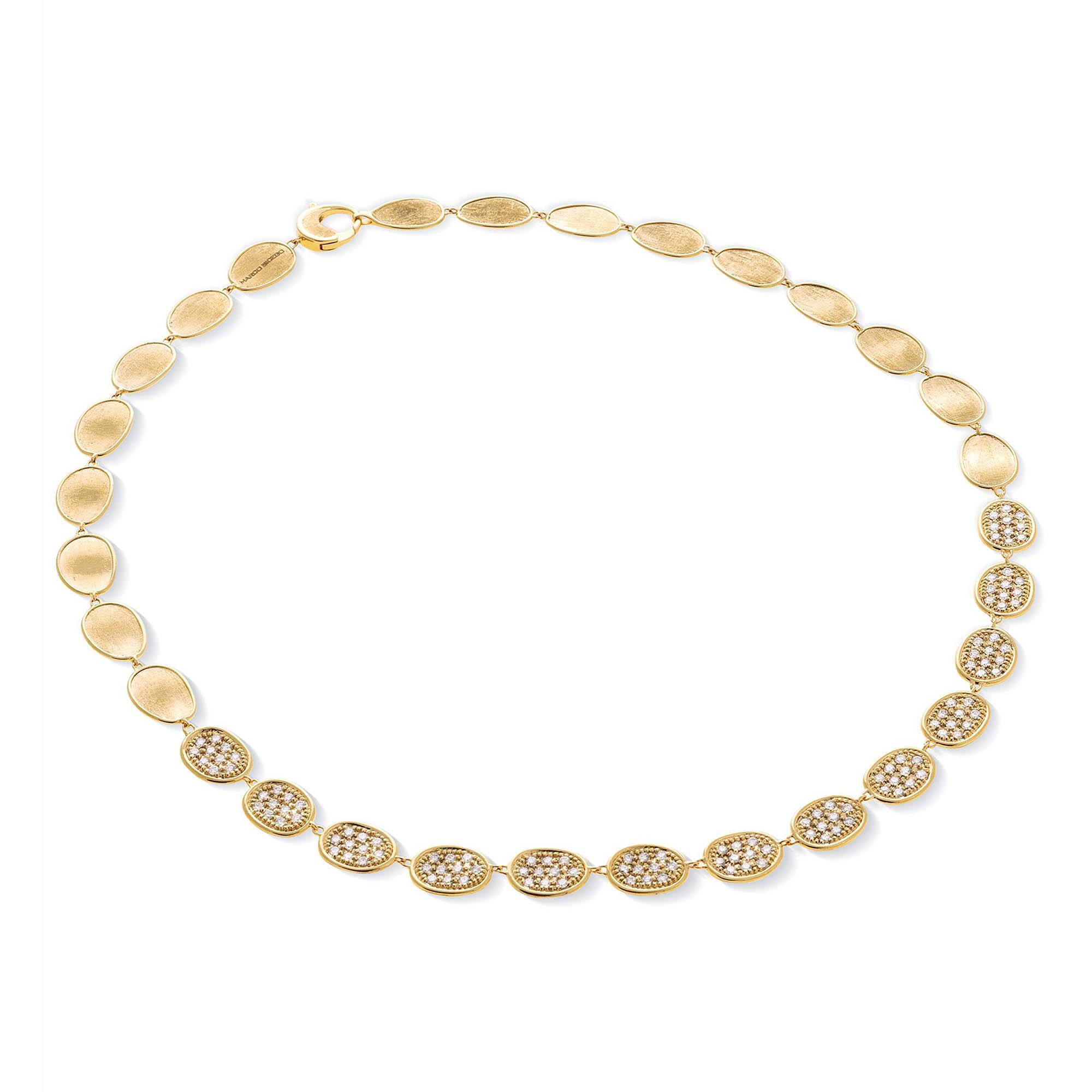 Marco Bicego Lunaria Alta Halskette (Ref: CB2263 B1 Y 2Y)