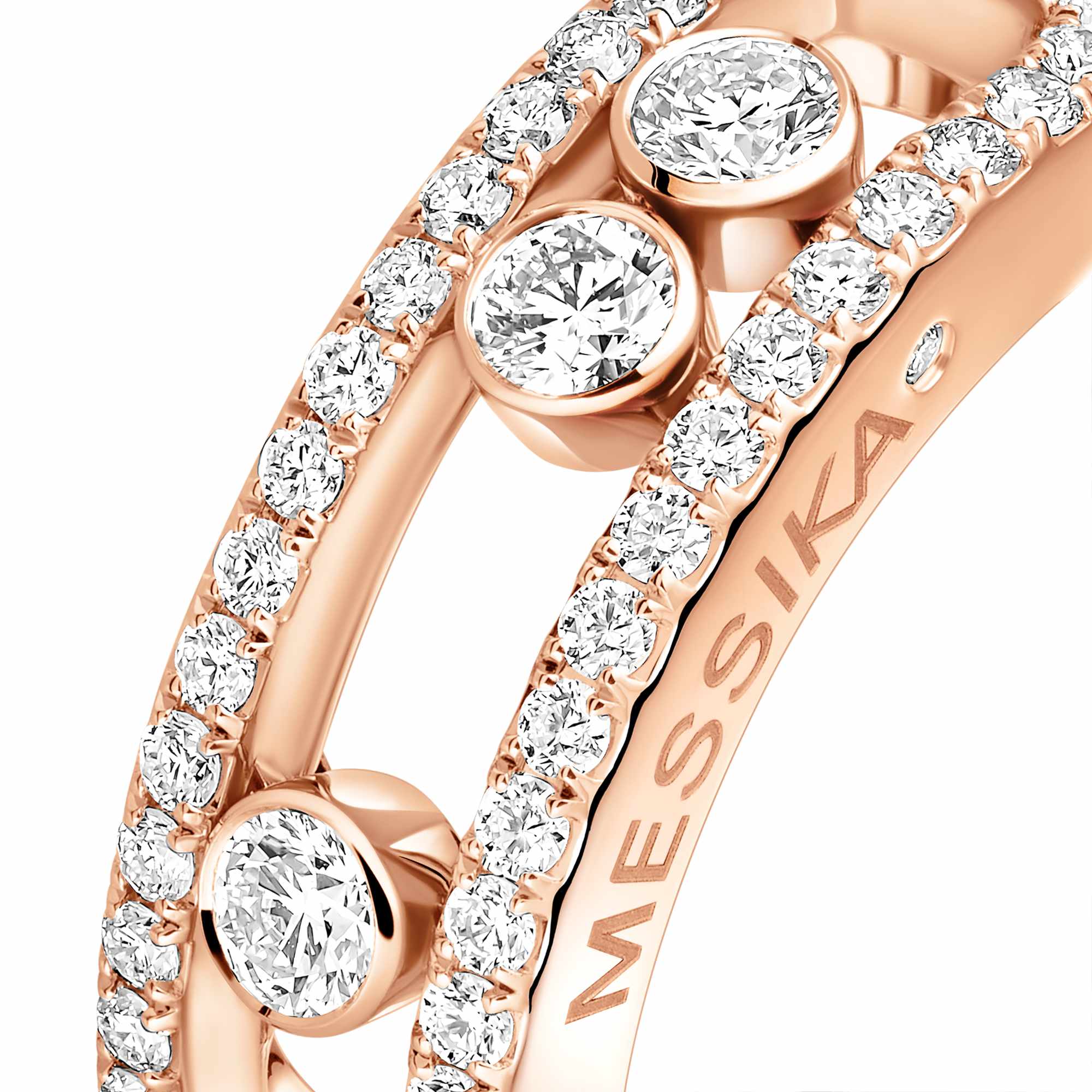 Messika Move Classique Pavé Ring (Ref: 04000-PG)