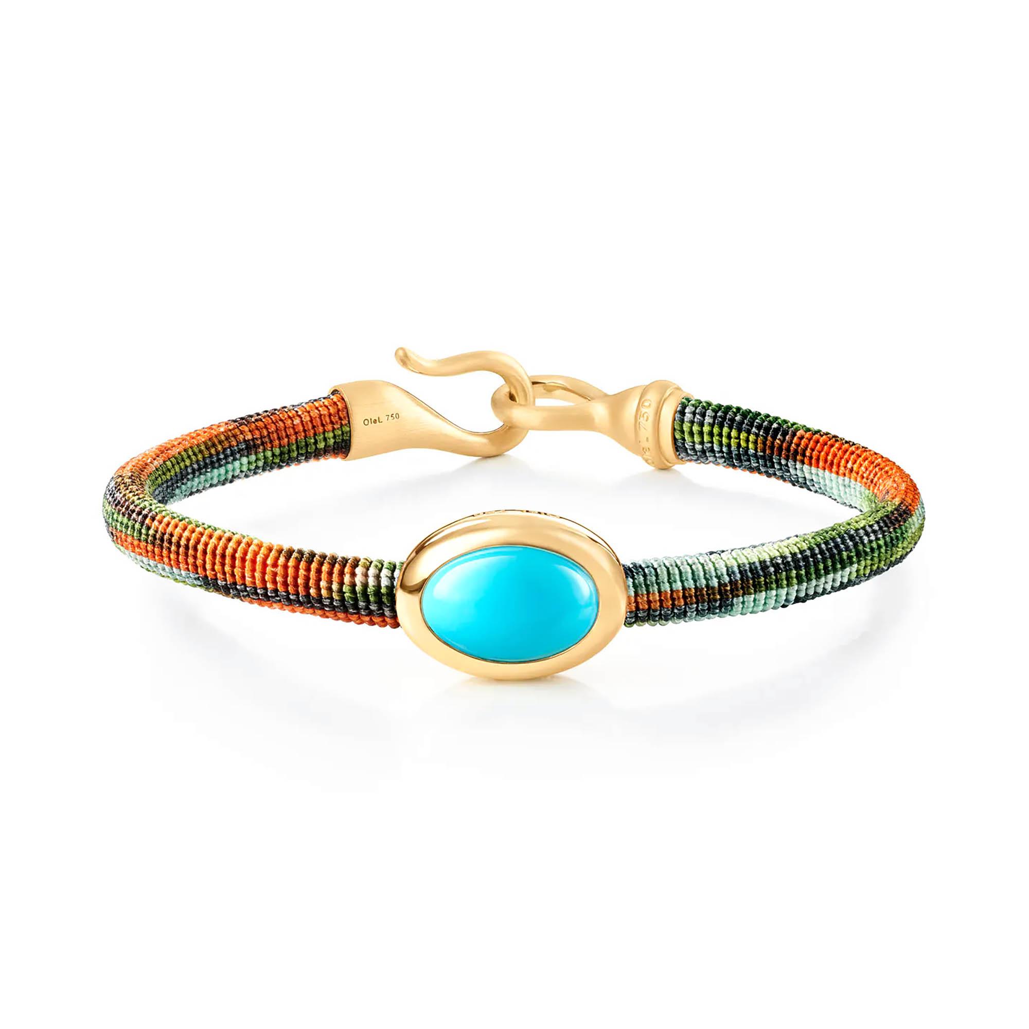 Ole Lynggaard Copenhagen Life Armband mit Türkis (Ref: A2953-404)