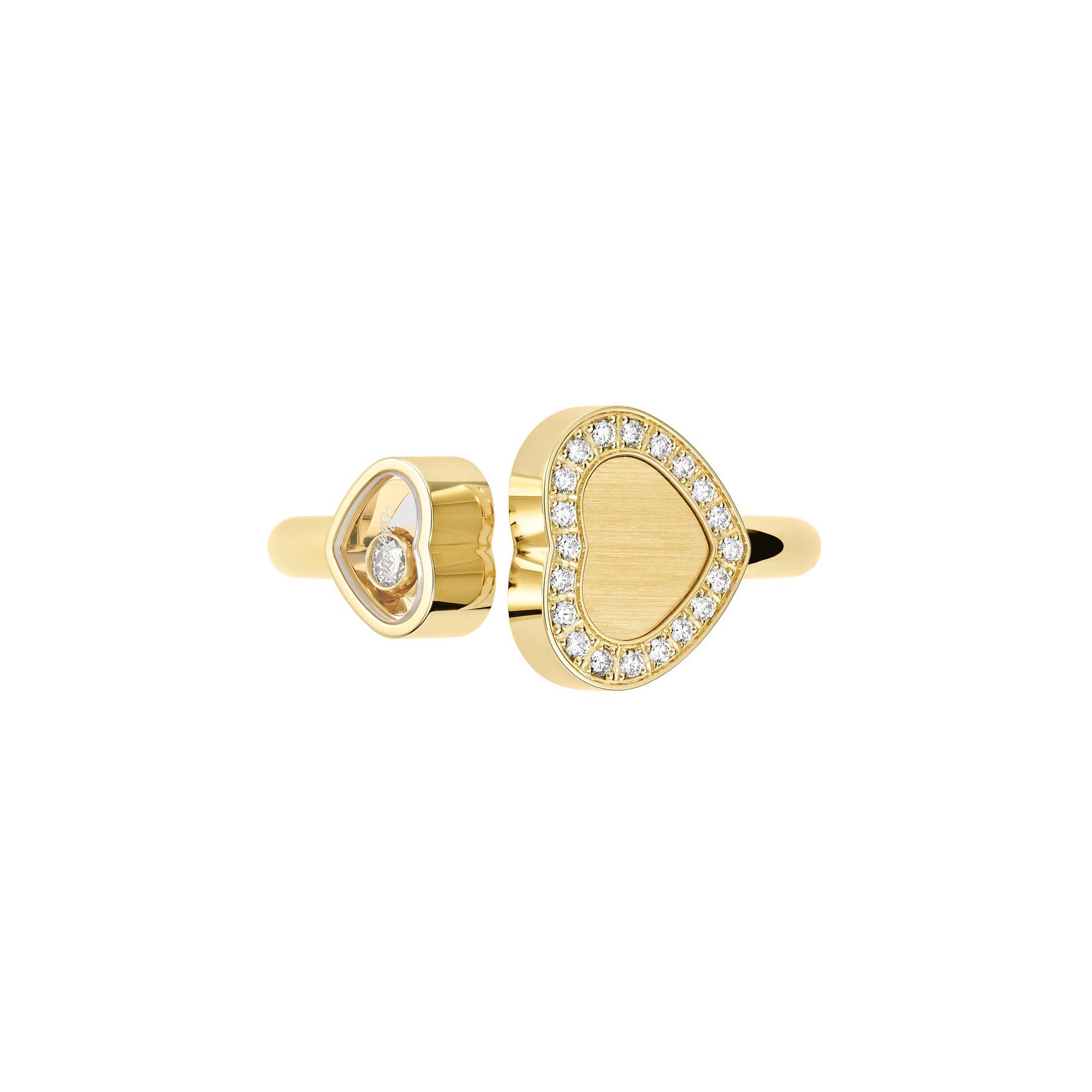 Chopard Happy Hearts Golden Hearts Ring (Ref: 82A107-0900)
