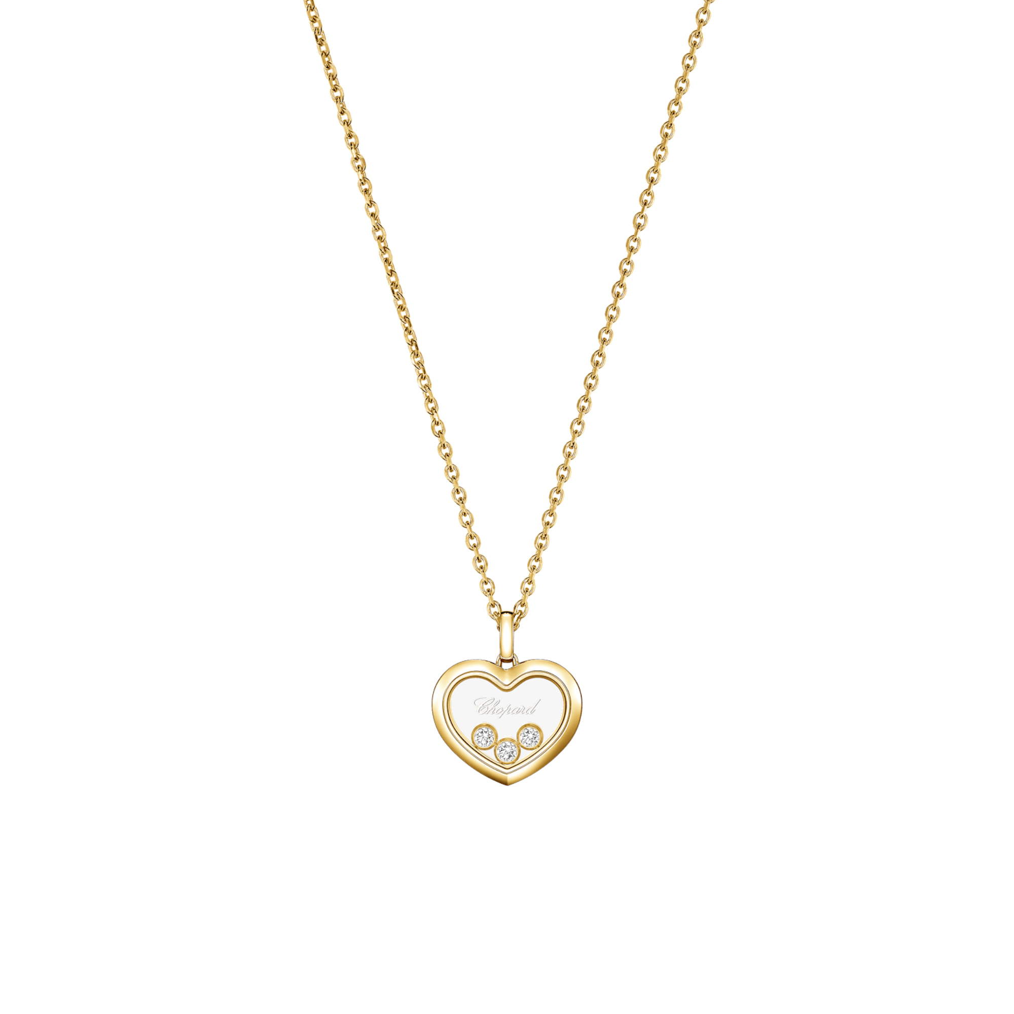 Chopard Happy Diamonds Icons Anhänger mit Halskette (Ref: 79A193-0001)