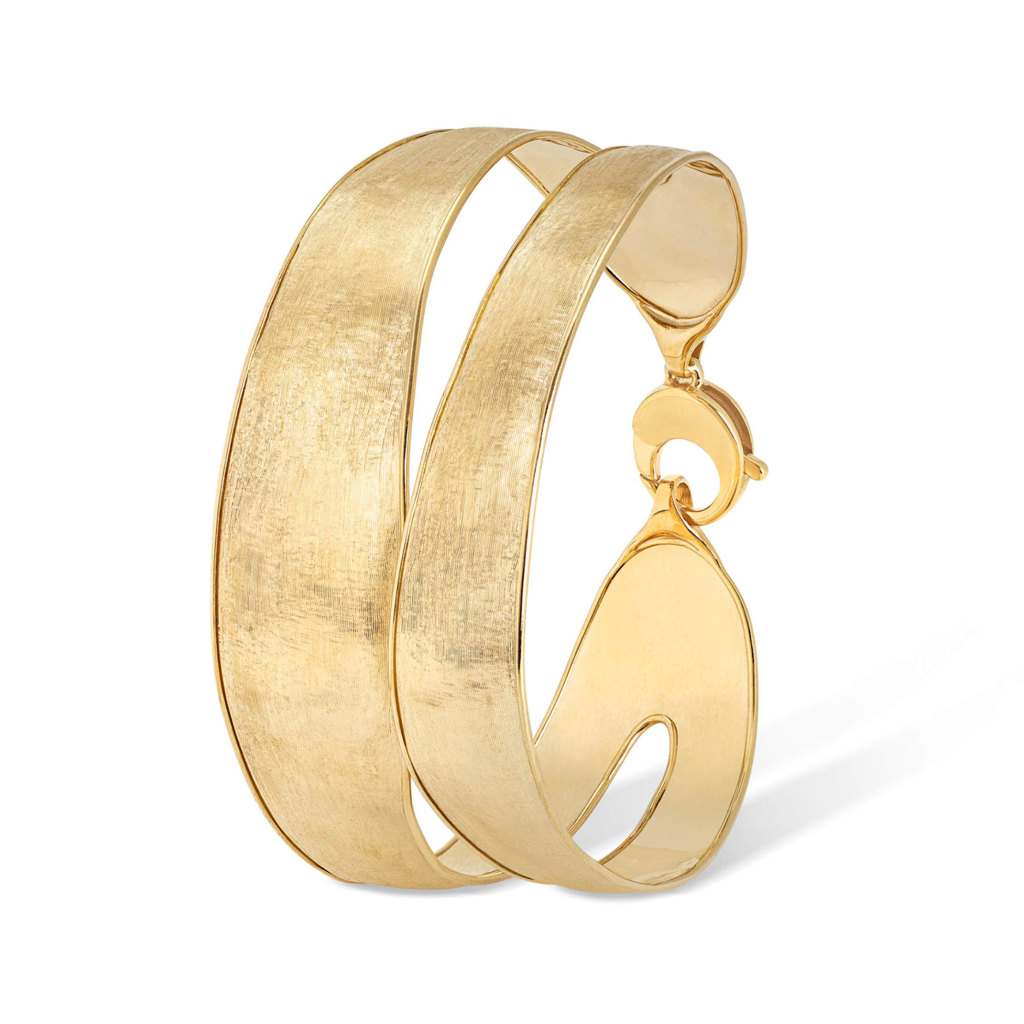Marco Bicego Lunaria Armreif mit Doppelband (Ref: SB118__Y_02)