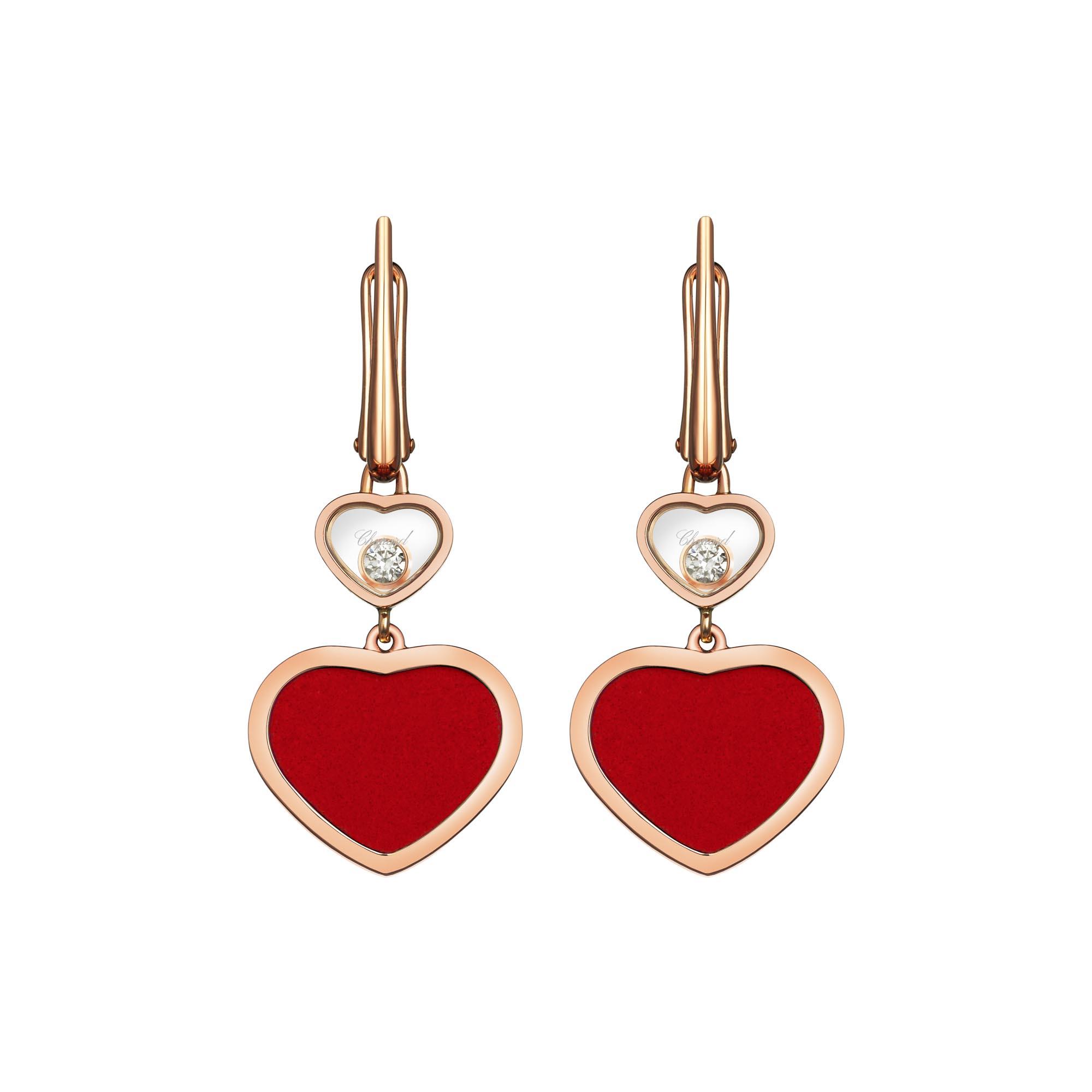 Chopard Happy Hearts Ohrhänger (Ref: 837482-5810)
