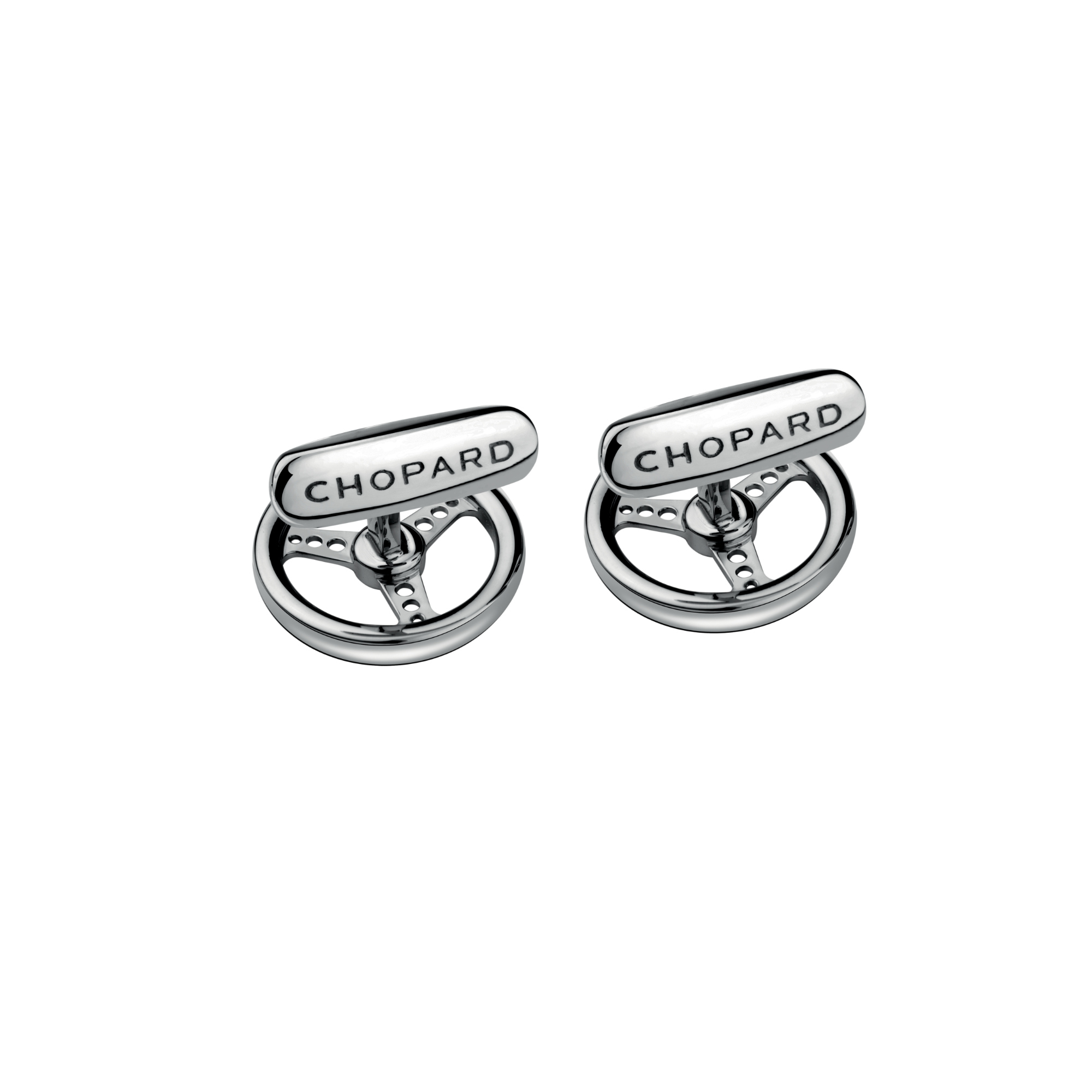 Chopard Racing Manschettenknöpfe in Steuerradform (Ref: 95014-0013)