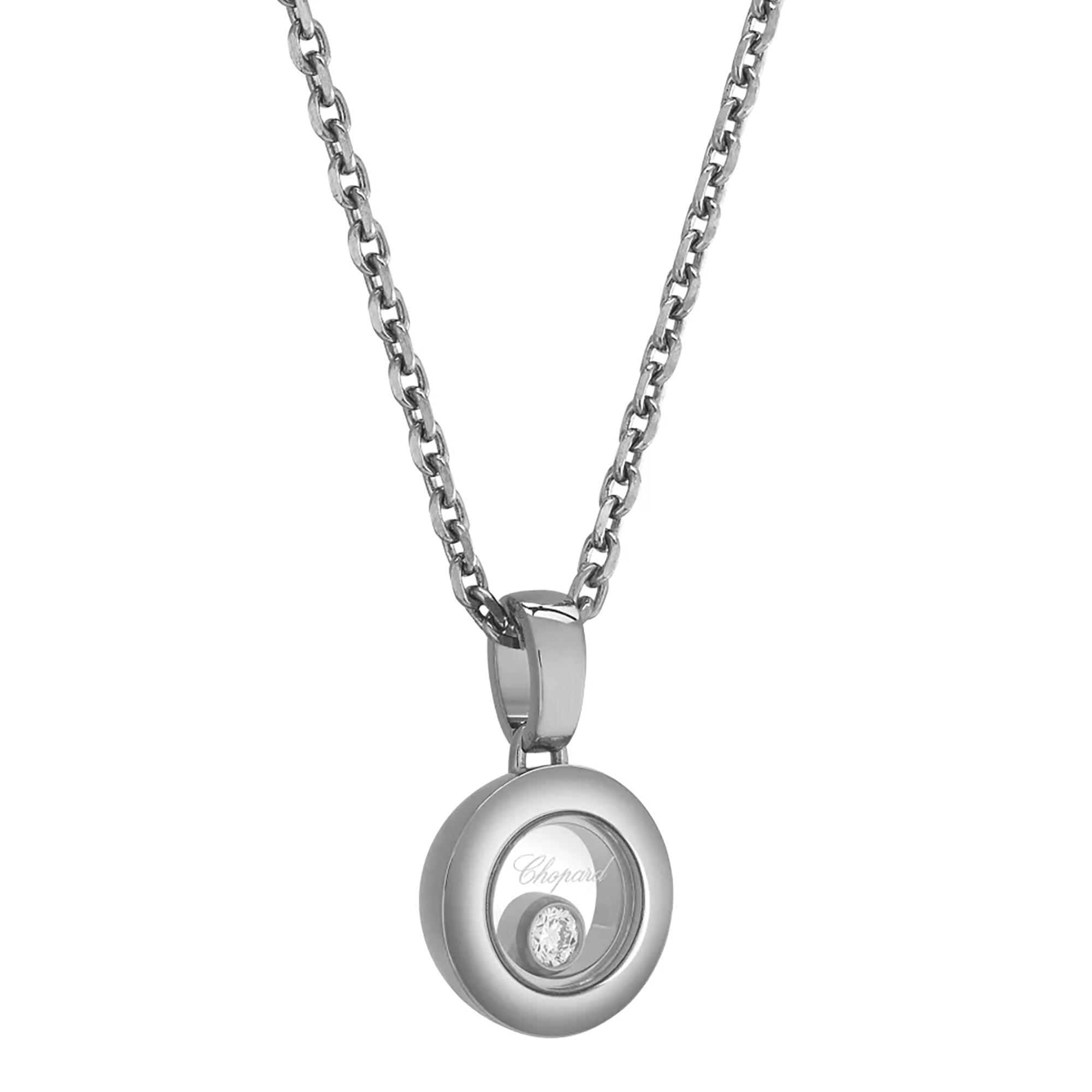 Chopard Happy Diamonds Icons Halskette mit Anhänger (Ref: 79A017-1001)