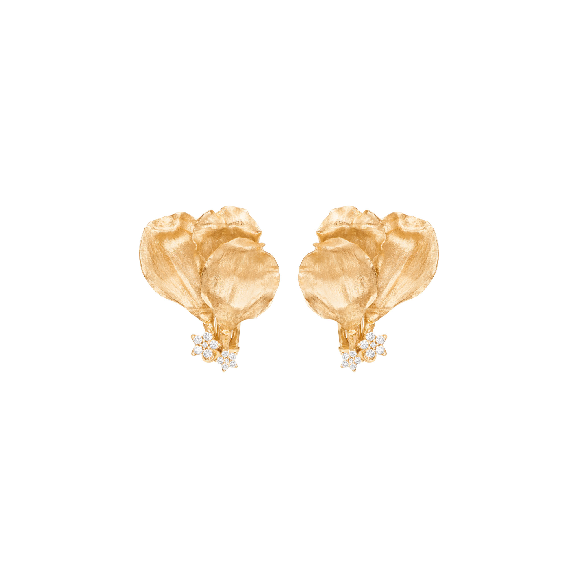 Ole Lynggaard Copenhagen Wild Rose Ohrclips (Ref: A3104-401)
