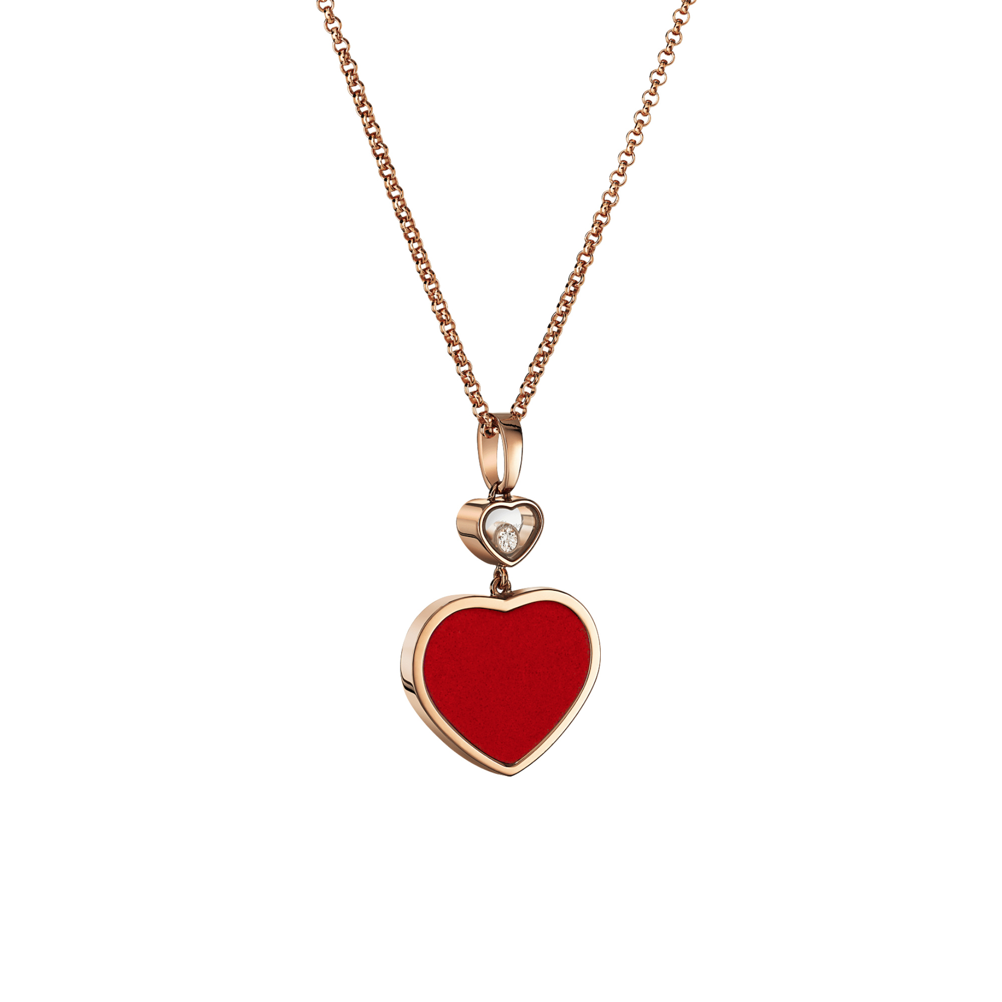 Chopard Happy Hearts Kette mit Anhänger (Ref: 797482-5801)