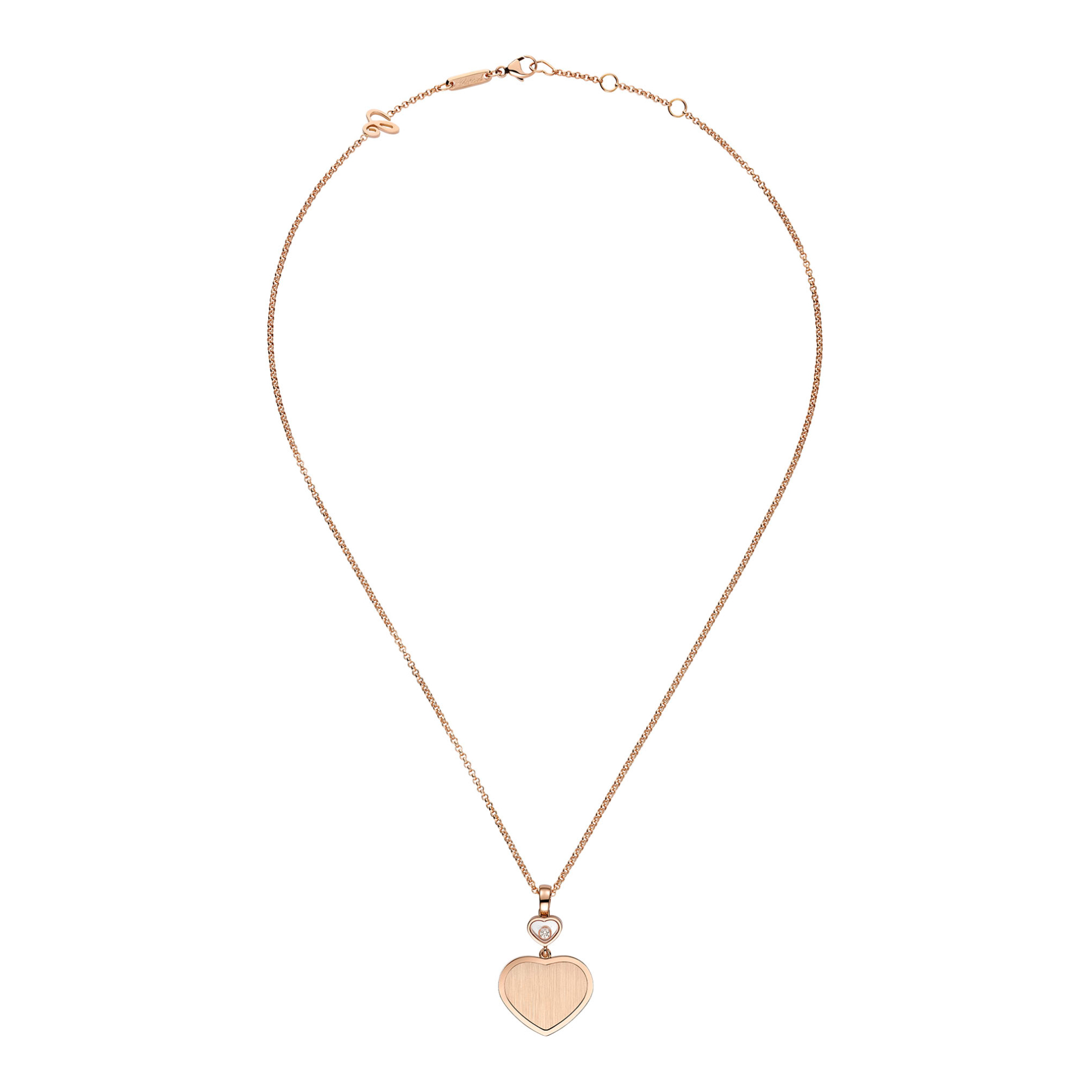 Chopard Happy Hearts Golden Hearts Anhänger (Ref: 79A007-5021)