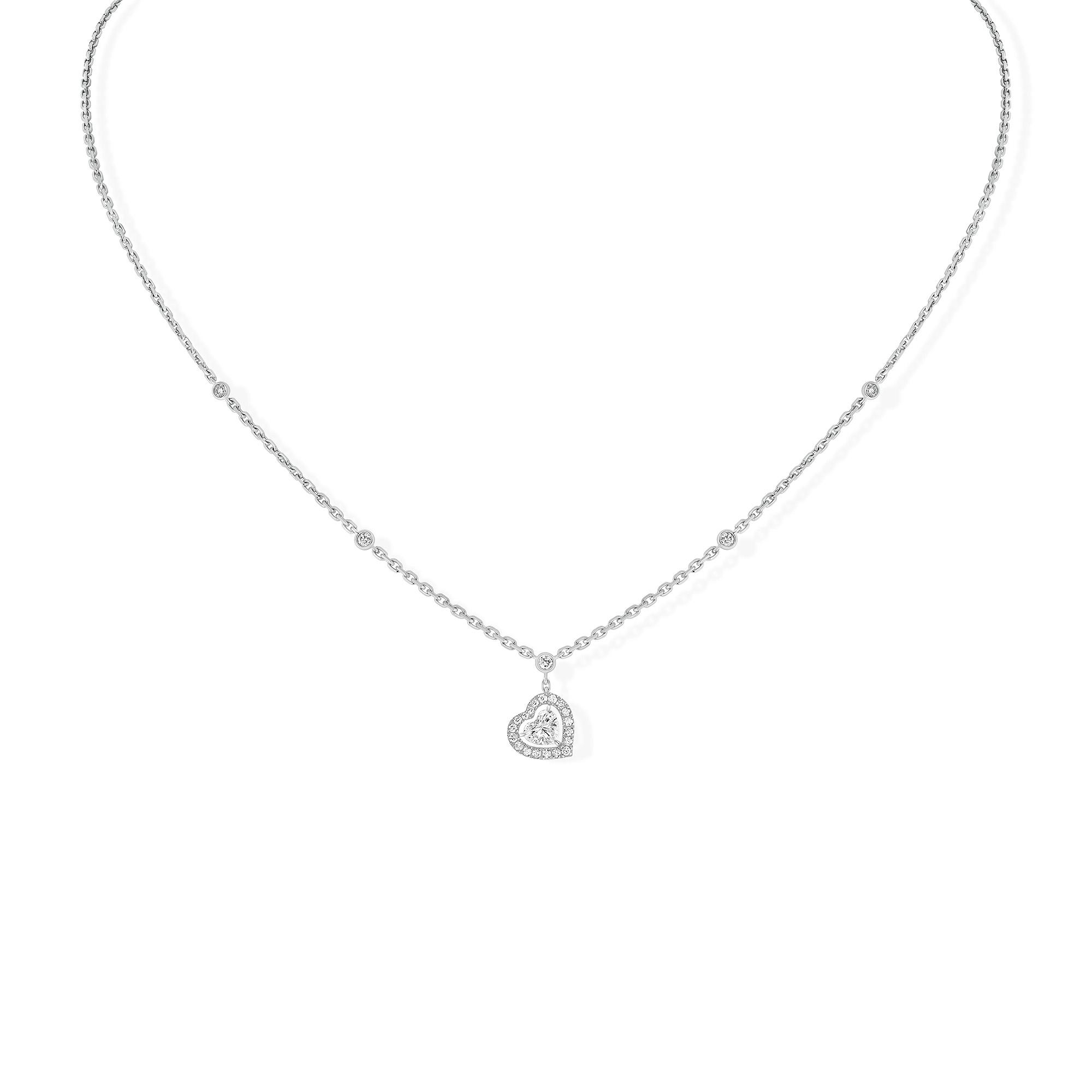 Messika Joy Coeur Halskette (Ref: 11437-WG)