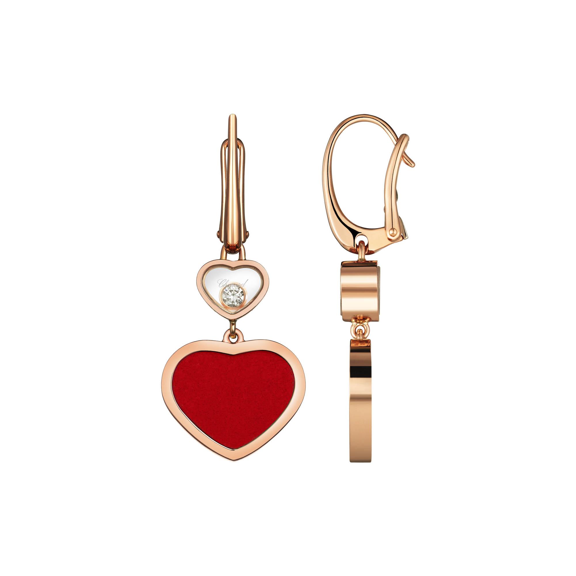 Chopard Happy Hearts Ohrhänger (Ref: 837482-5810)