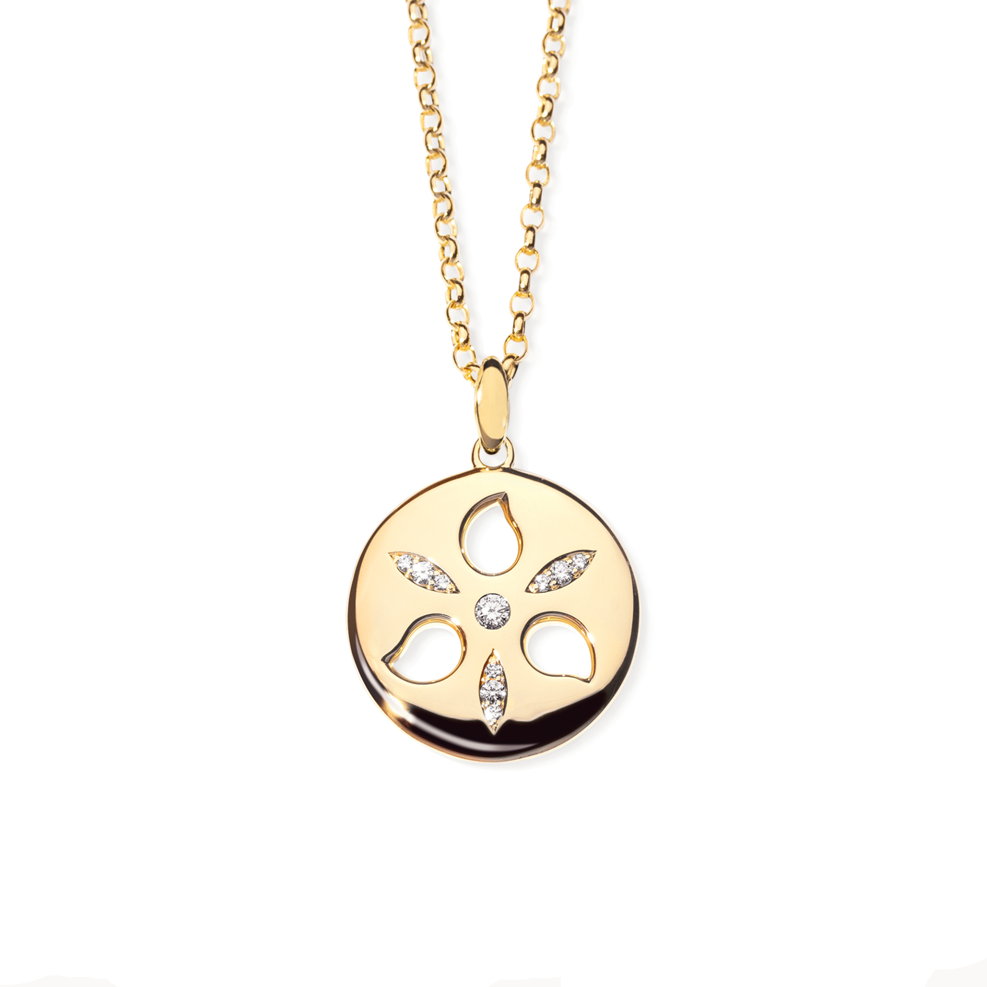 Tamara Comolli SAND DOLLAR Anhänger medium (Ref: P-SD-m-yg)
