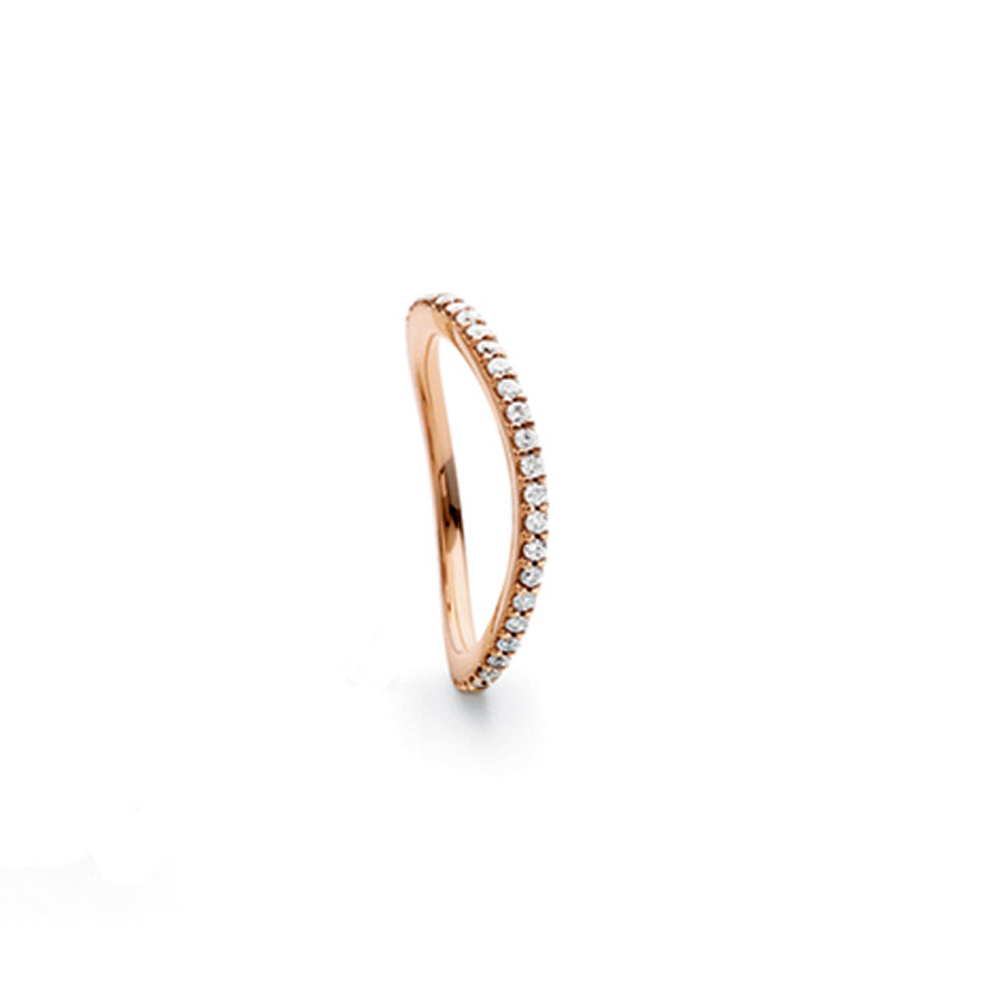 Ole Lynggaard Copenhagen Love Band Ring Curved (Ref: A2601-710)
