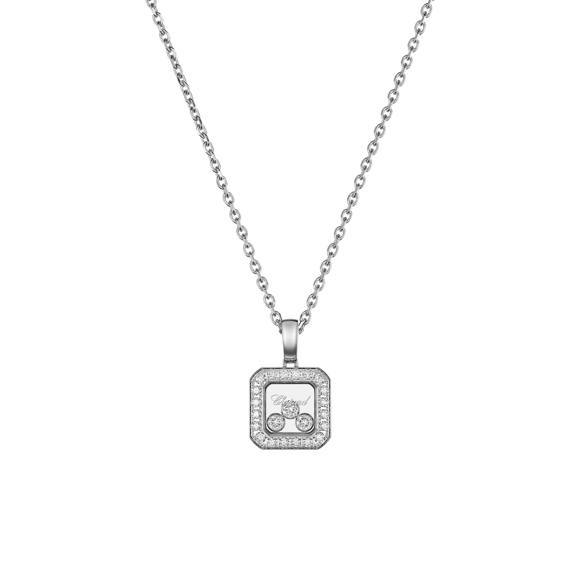 Chopard Happy Diamonds Icons Anhänger mit Halskette (Ref: 79A115-1201)