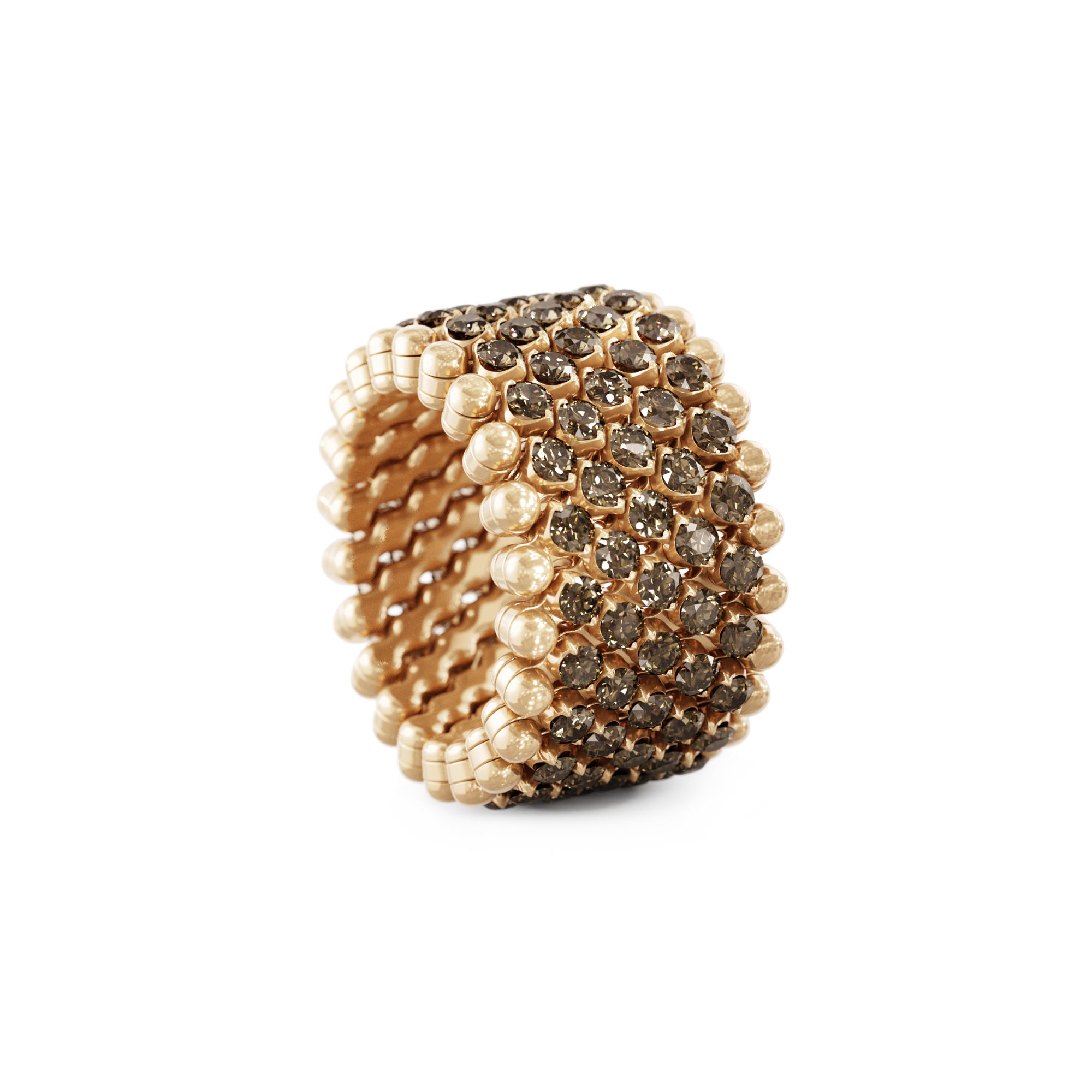 Serafino Consoli Brevetto Multi-Size Ring (Ref: RMS 7M2 RG BRD)