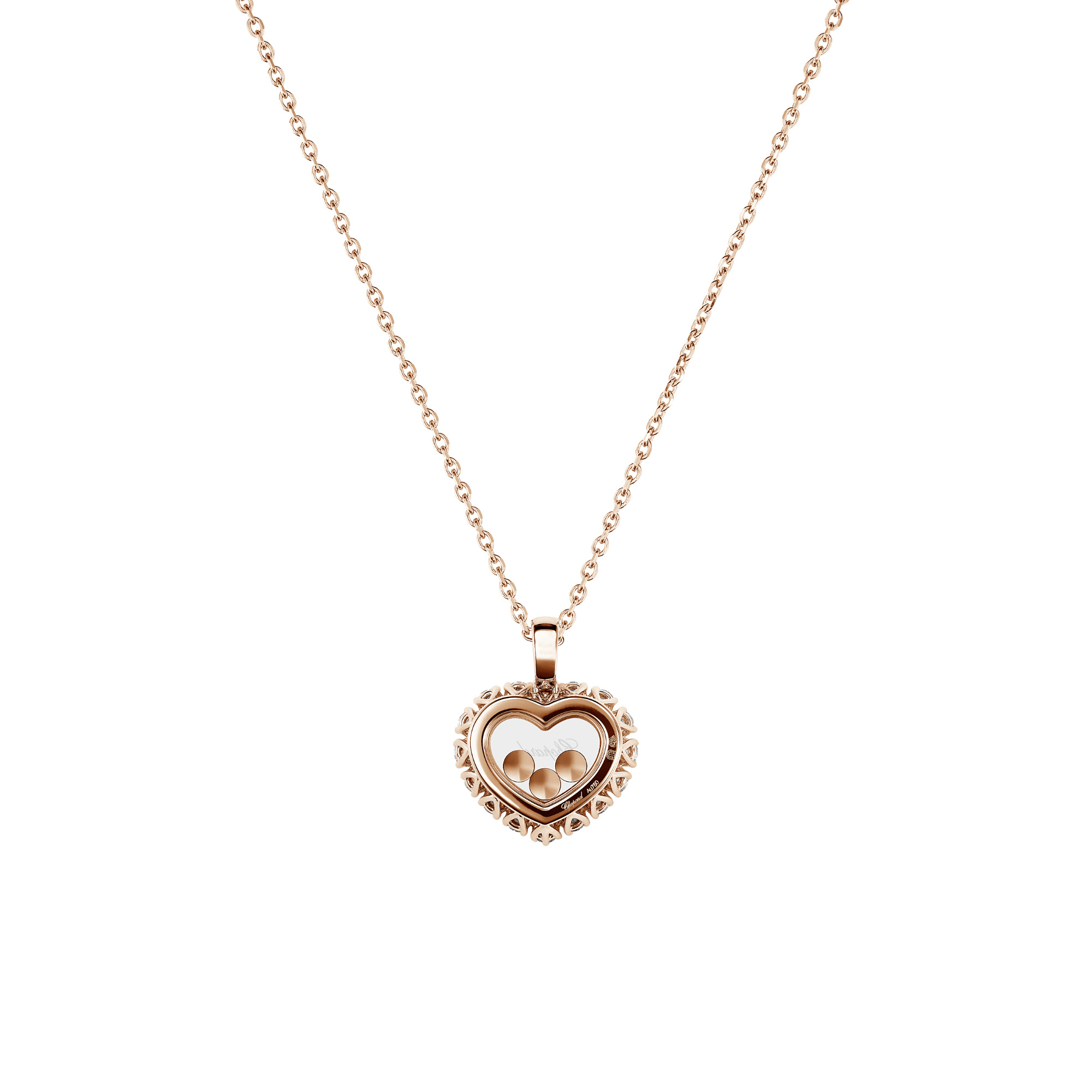 Chopard Happy Diamonds Icons Joaillerie Halskette mit Anhänger (Ref: 79A615-5001)