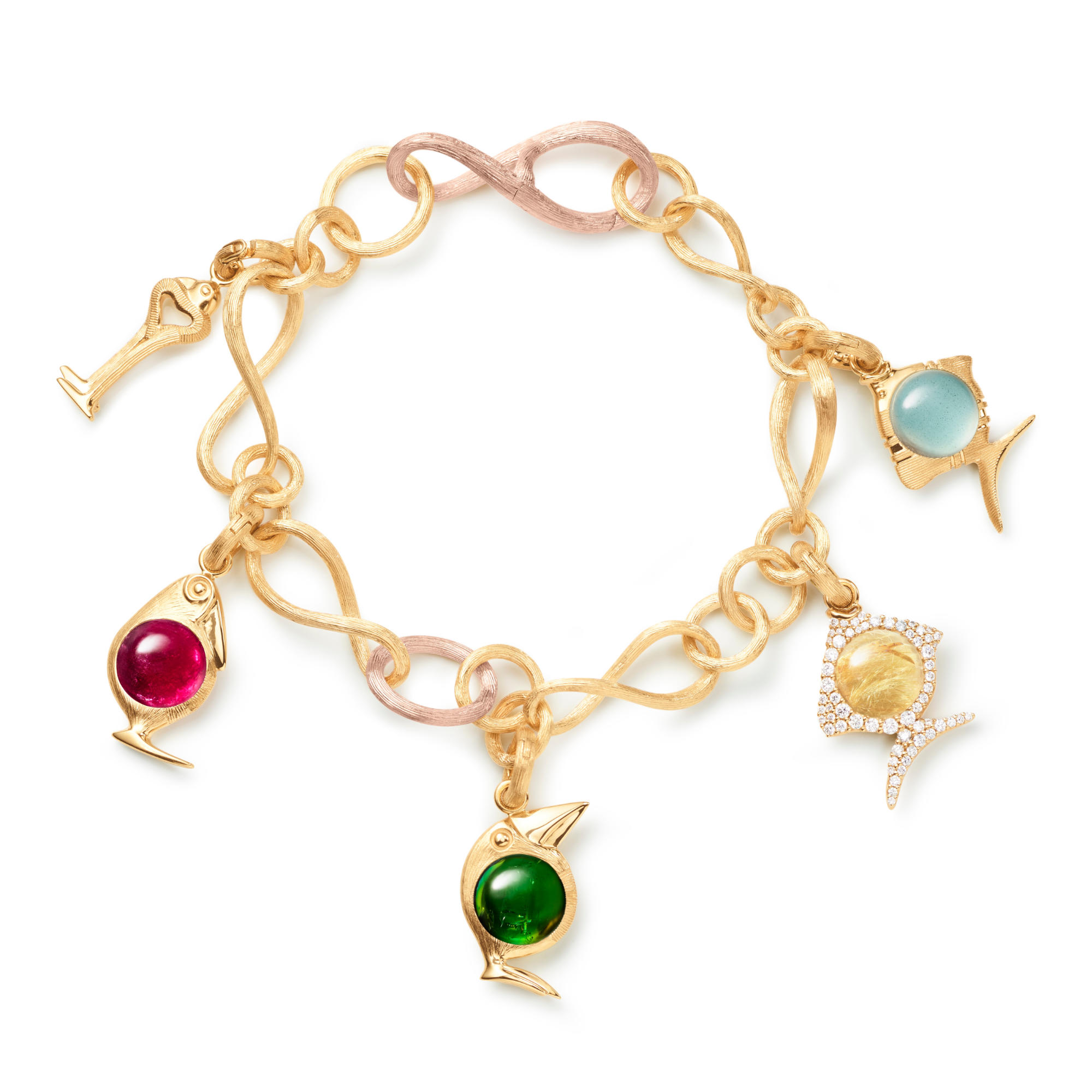 Ole Lynggaard Copenhagen Bird Family Charm (Ref: A3261-401)
