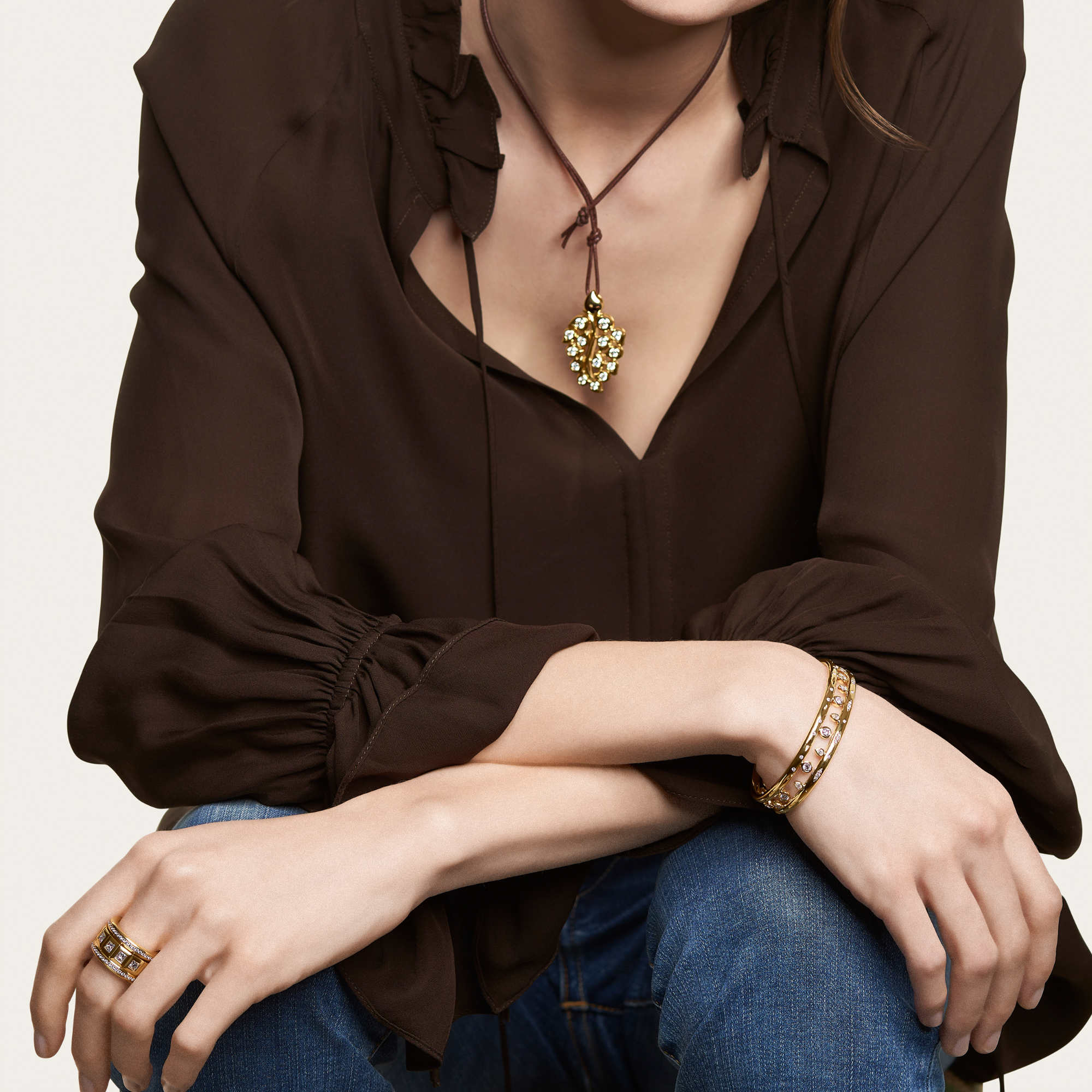 Tamara Comolli GYPSY Armspange "Classic" medium (Ref: BA-Gyp-Cl-17-rg)