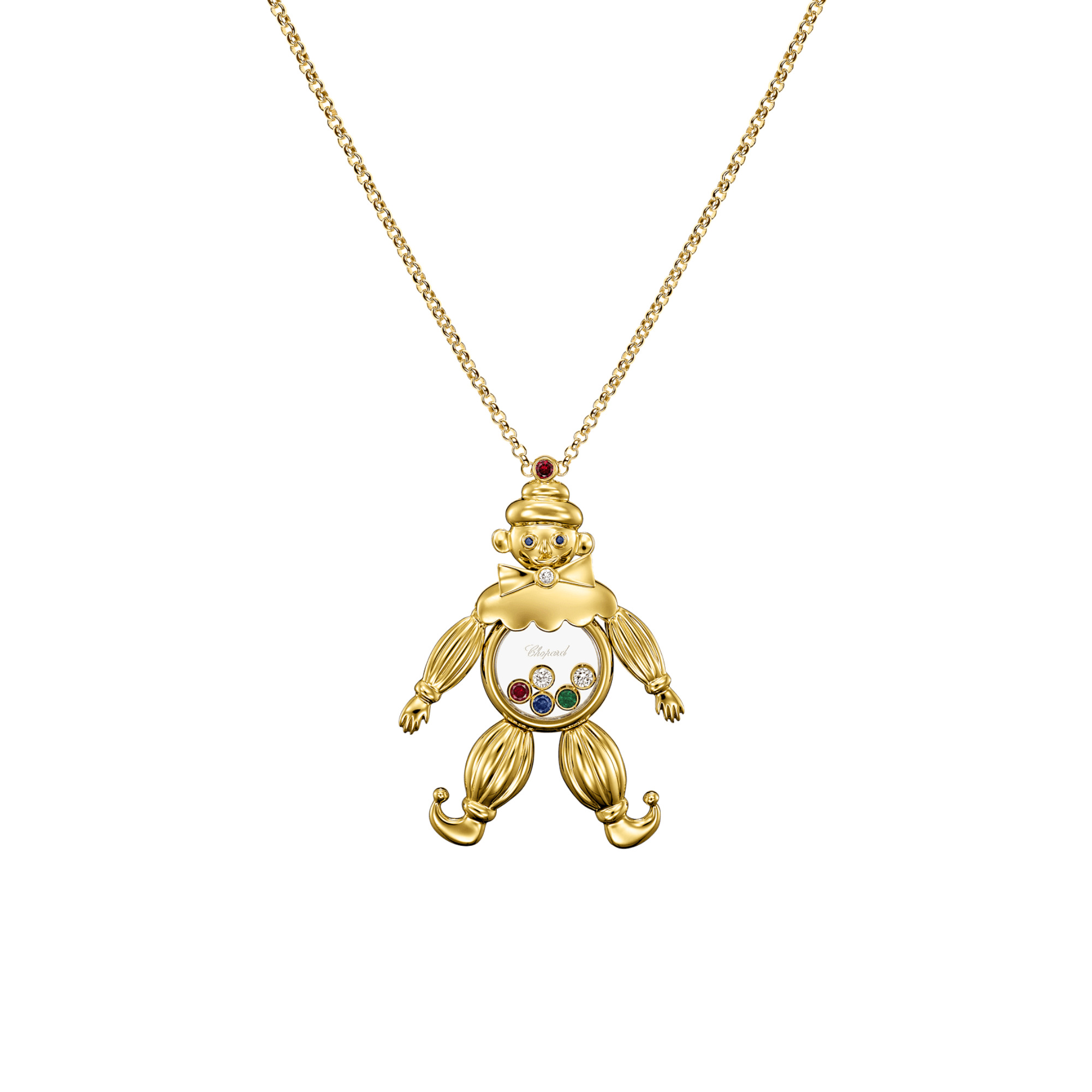 Chopard Happy Clown Anhänger mit Halskette (Ref: 794674-0005)