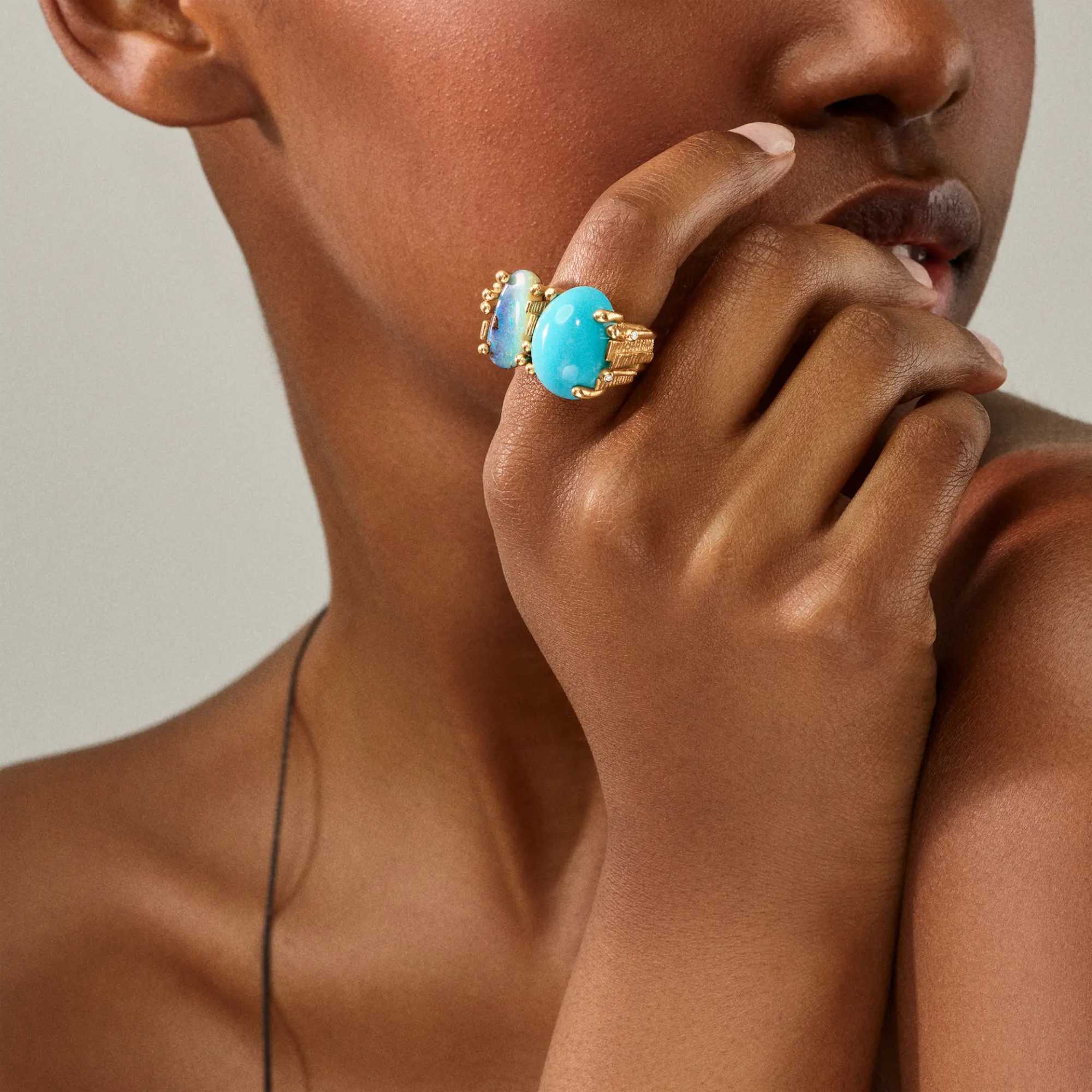 Ole Lynggaard Copenhagen BoHo Ring Double (Ref: A2923-401)
