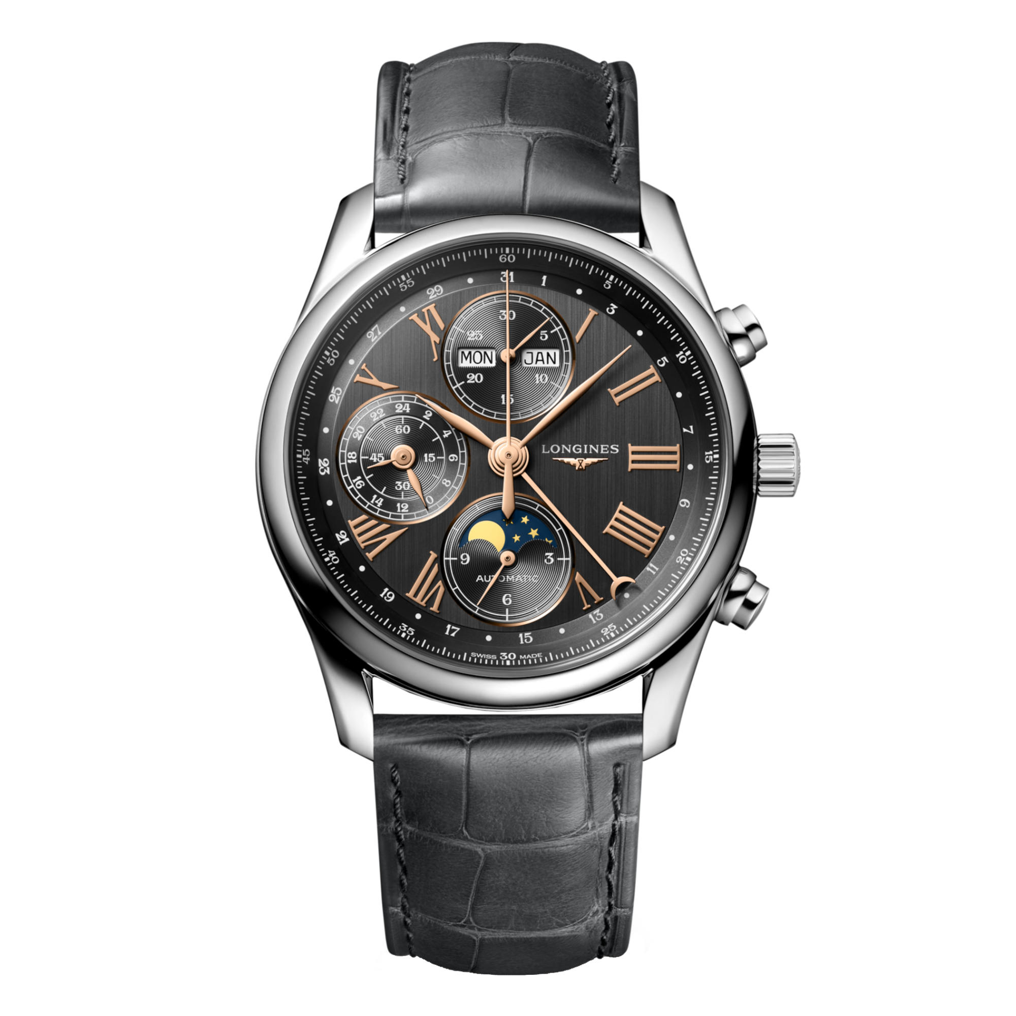Longines LONGINES MASTER COLLECTION CHRONO MOONPHASE (Ref: L2.673.4.61.2)