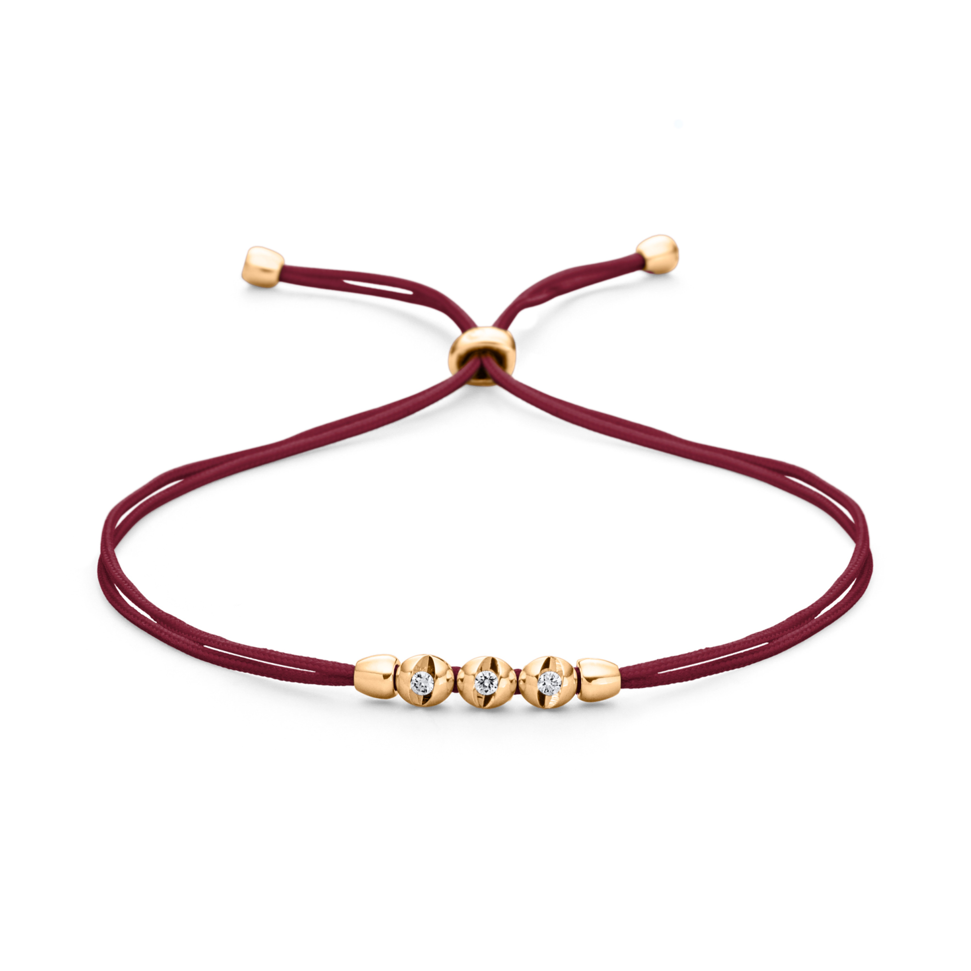Schaffrath COLORTAIRE Armband (Ref: CTR32_B_0015_BR_2_03_DARKBURGUNDY_YW)