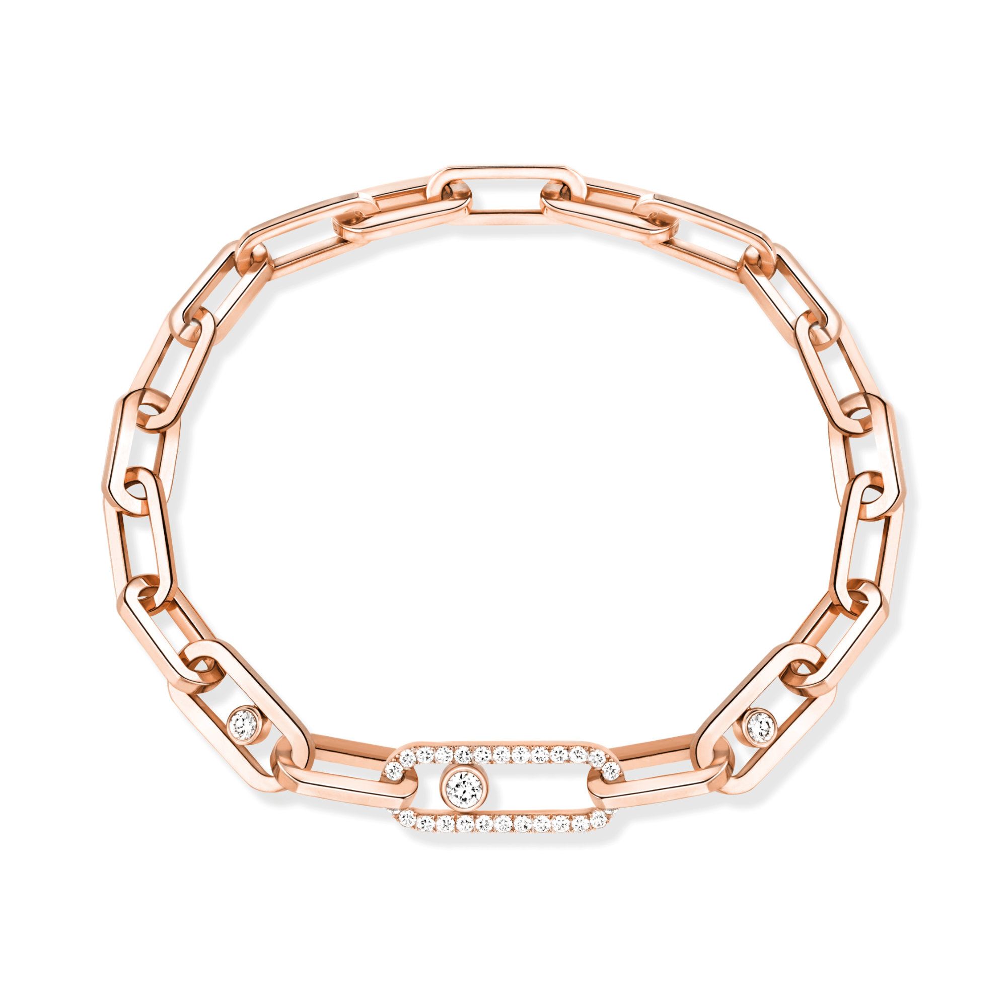 Messika Move Link Armband (Ref: 12576-PG)
