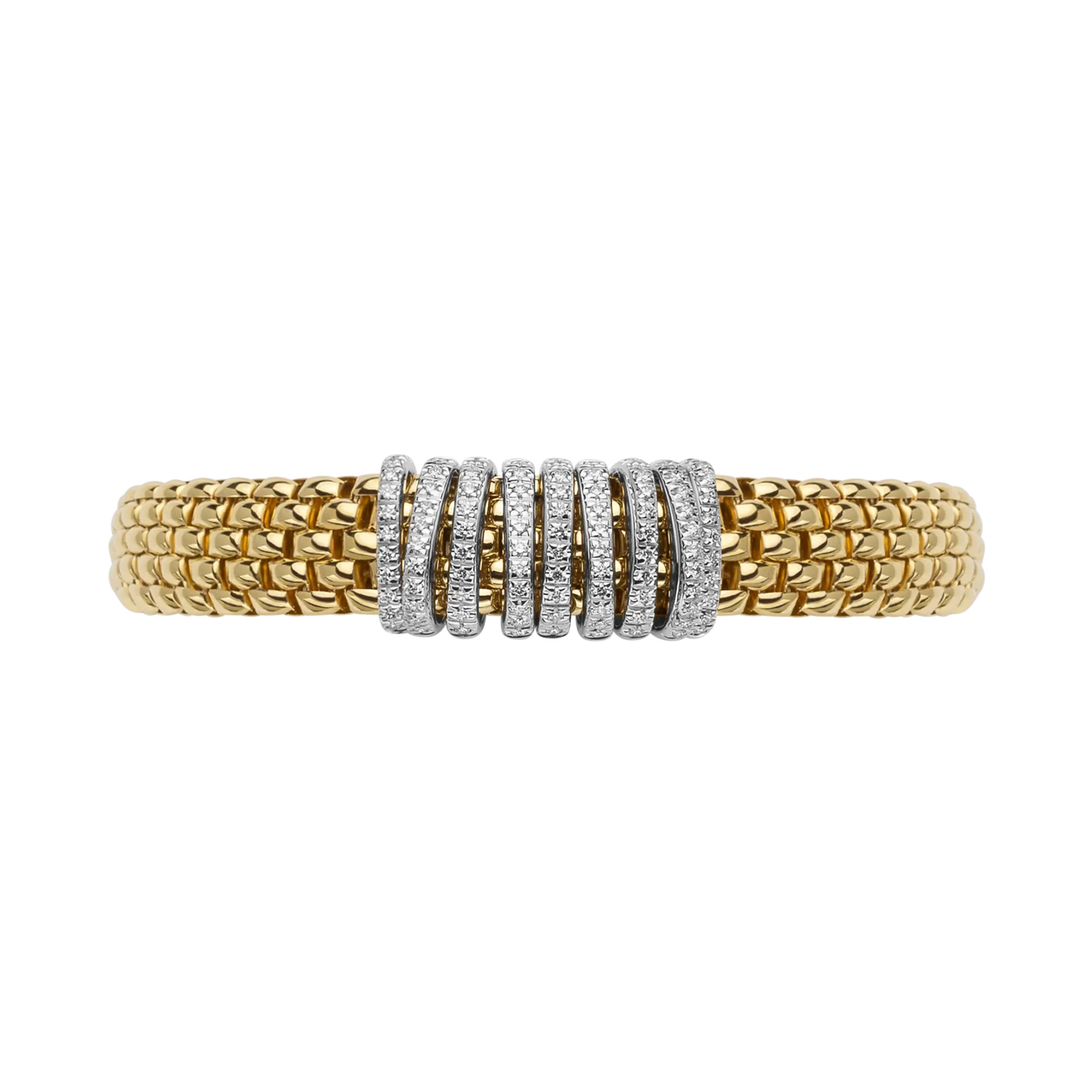 FOPE Panorama Flex'it Armband mit Diamanten (Ref: 58804BX_PB_G_XBX_0XS)