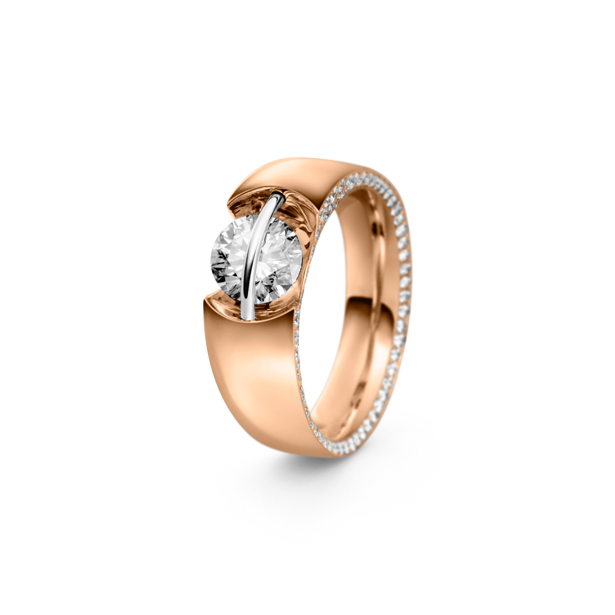 Schaffrath LIBERTÉ Diamantring (Ref: 758_L1090_50_RW)