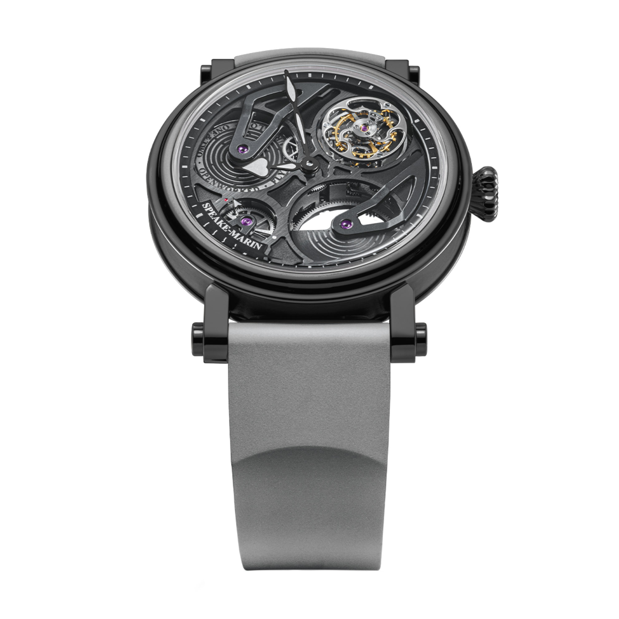 Speake-Marin Openworked Tourbillon Black DLC (Ref: 414211040)