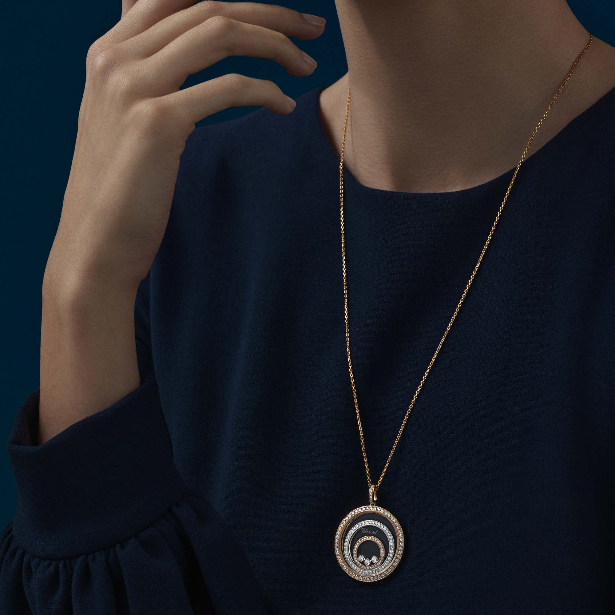 Chopard Happy Spirit Anhänger mit Halskette (Ref: 798232-9003)