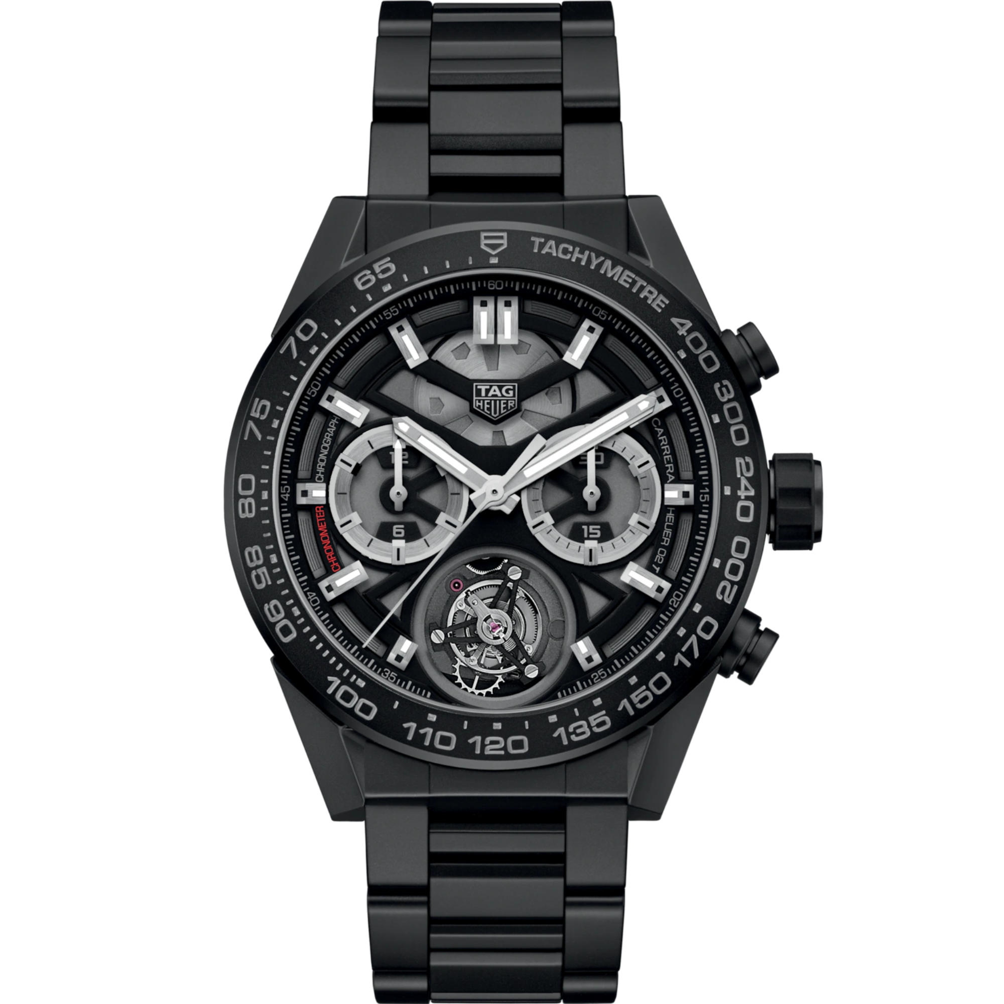 TAG Heuer TAG HEUER CARRERA CHRONOGRAPH TOURBILLON (Ref: CAR5A90.BH0742)