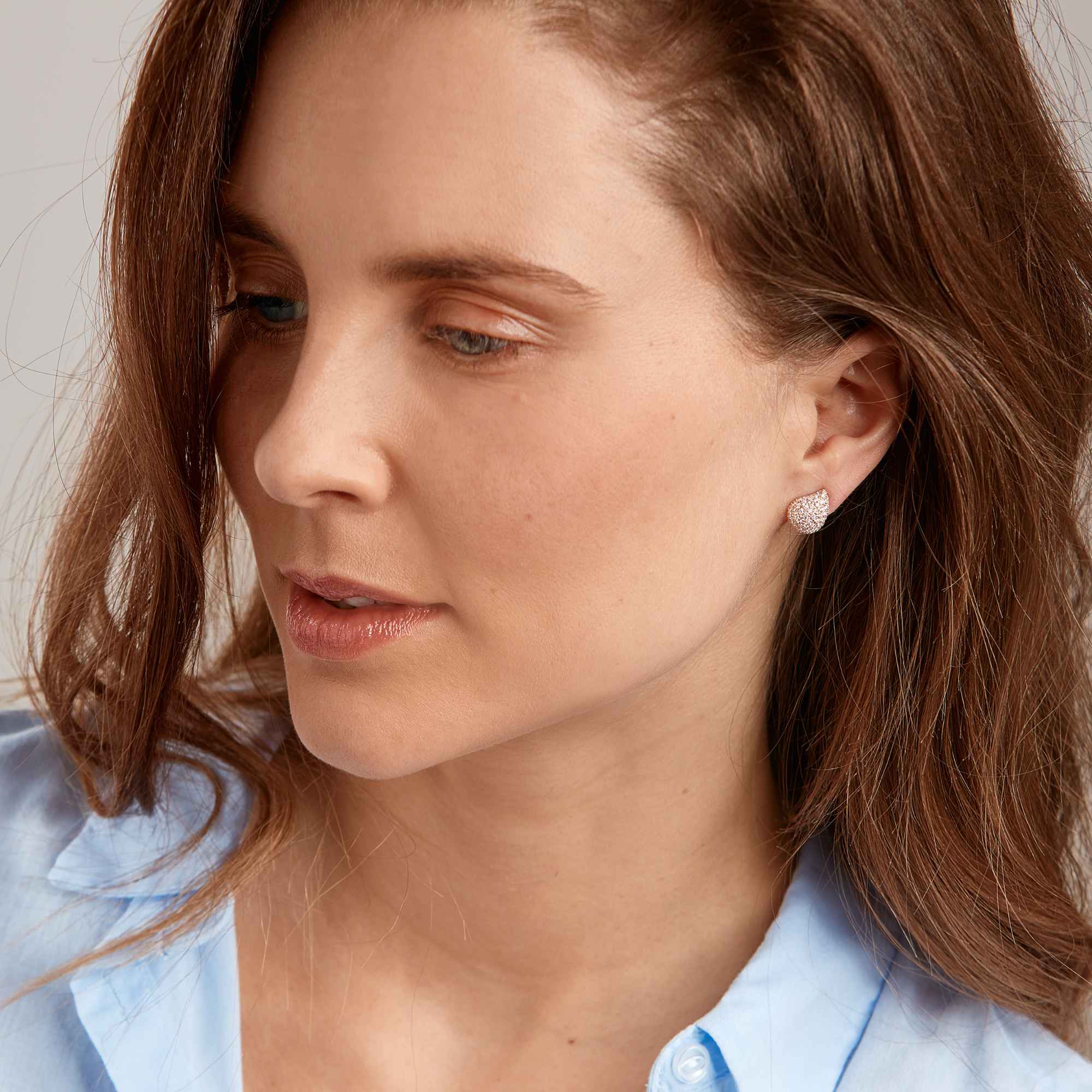 Tamara Comolli SIGNATURE Ohrstecker Small (Ref: E-Sig-s-p-rg)