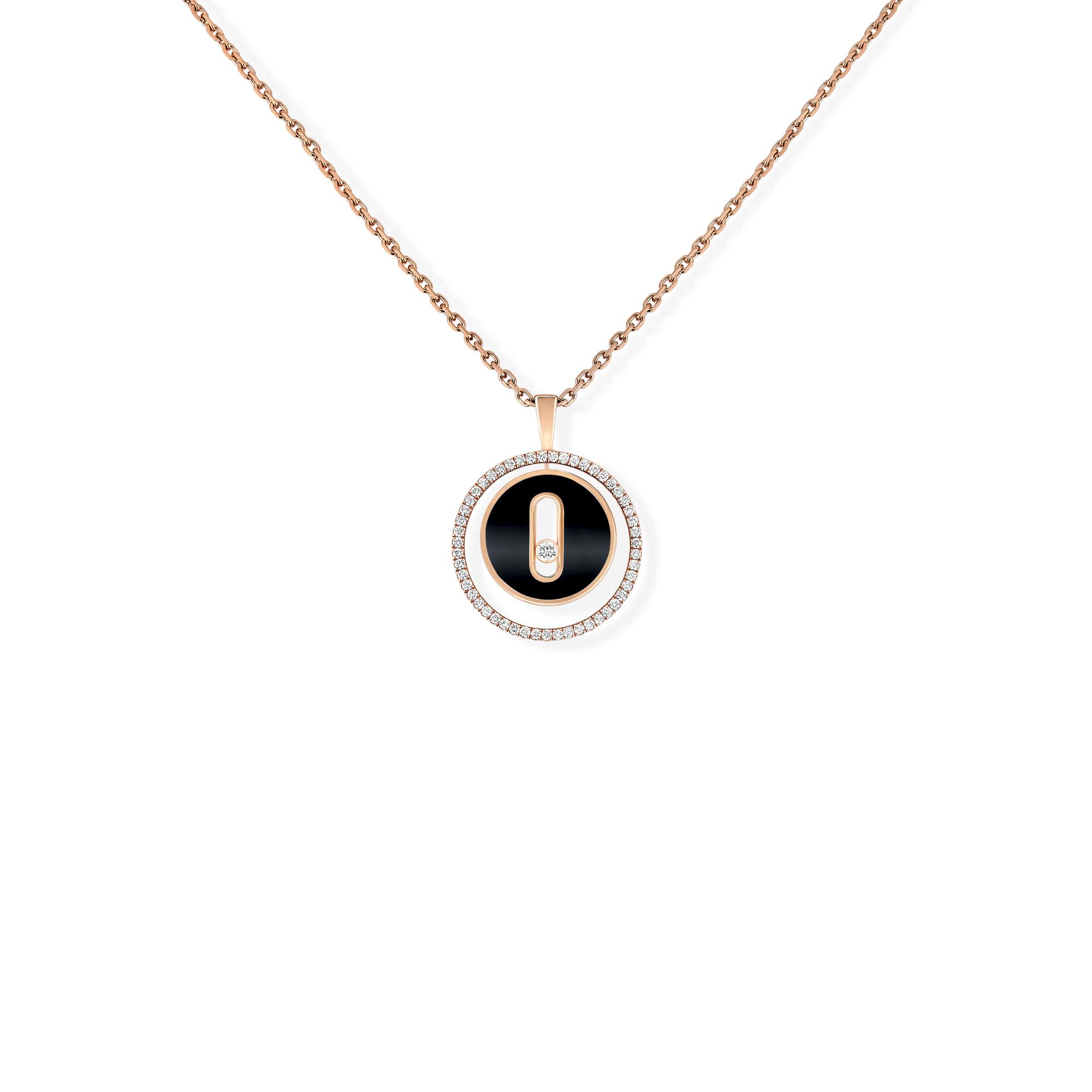 Messika Lucky Move Kette KM Onyx (Ref: 12317-PG)