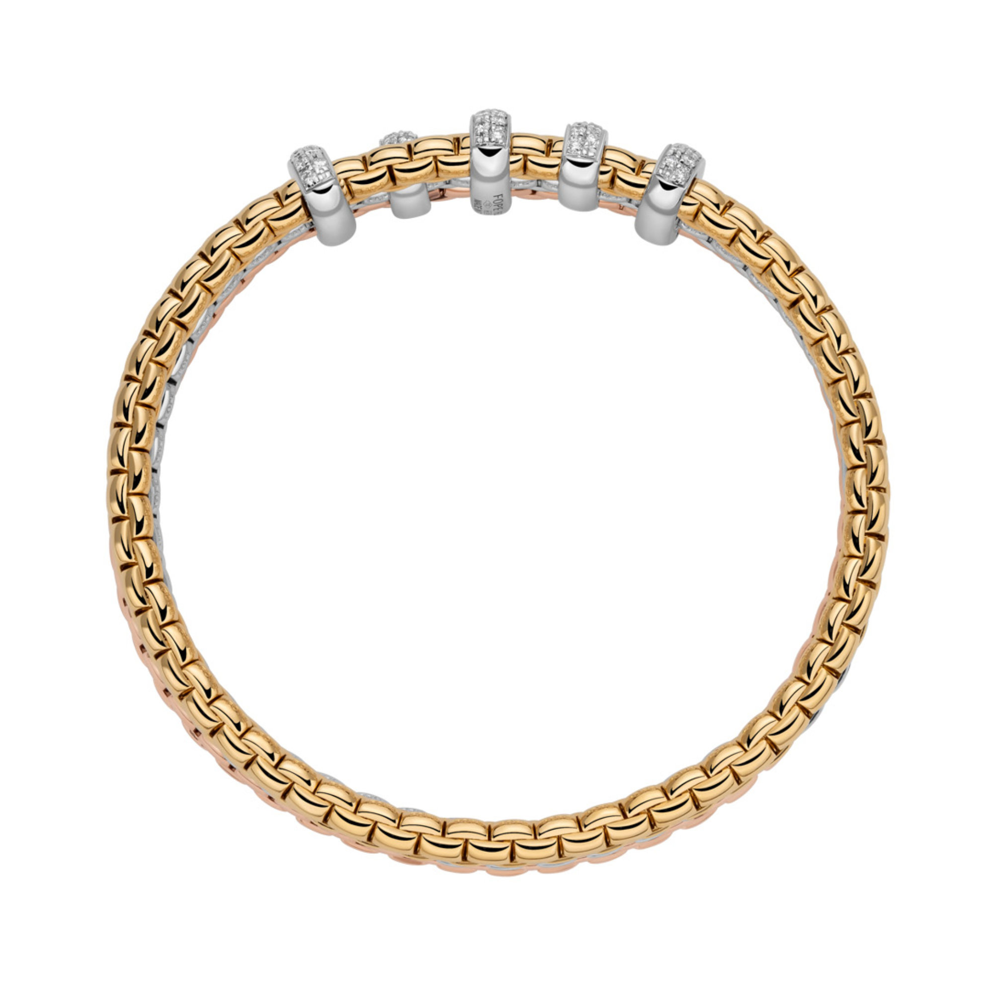 FOPE Eka Flex'it Armband mit Diamantpavé (Ref: 75601BX_PB_4_XBX_0XS)