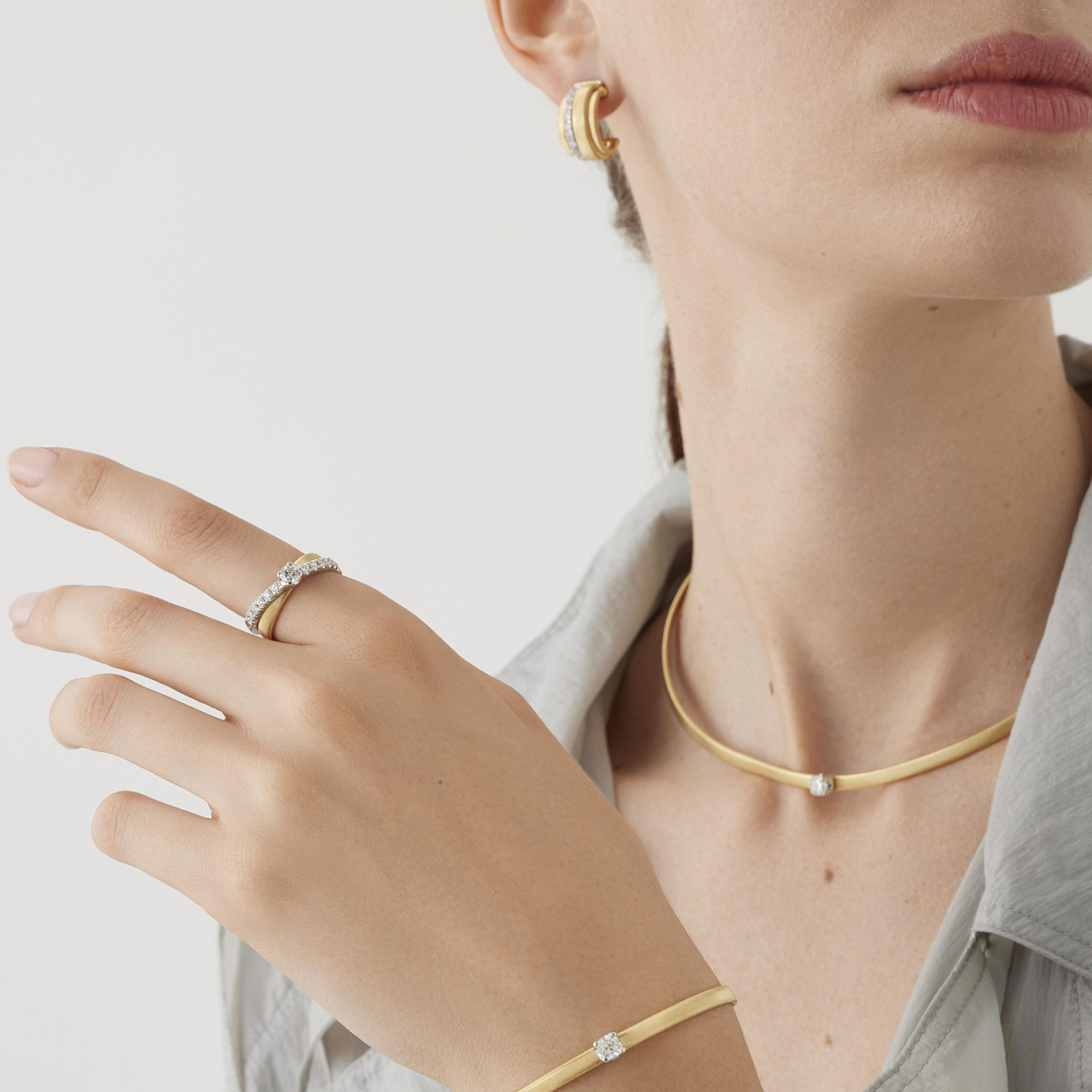 Marco Bicego Masai Collier (Ref: CG731_B4_YW_M5)