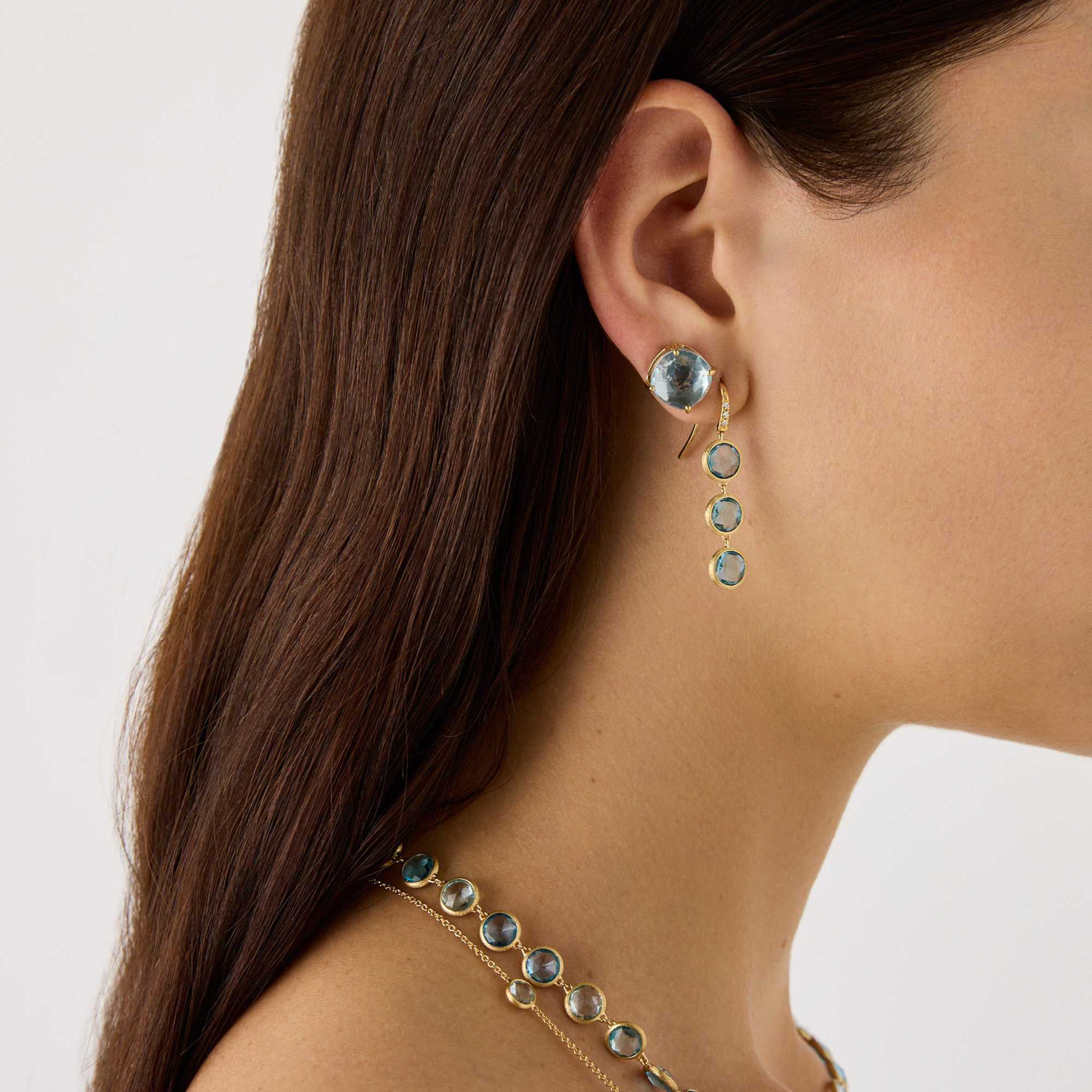 Marco Bicego Jaipur Color Ohrhänger (Ref: OB1965-AB TP01 Y)
